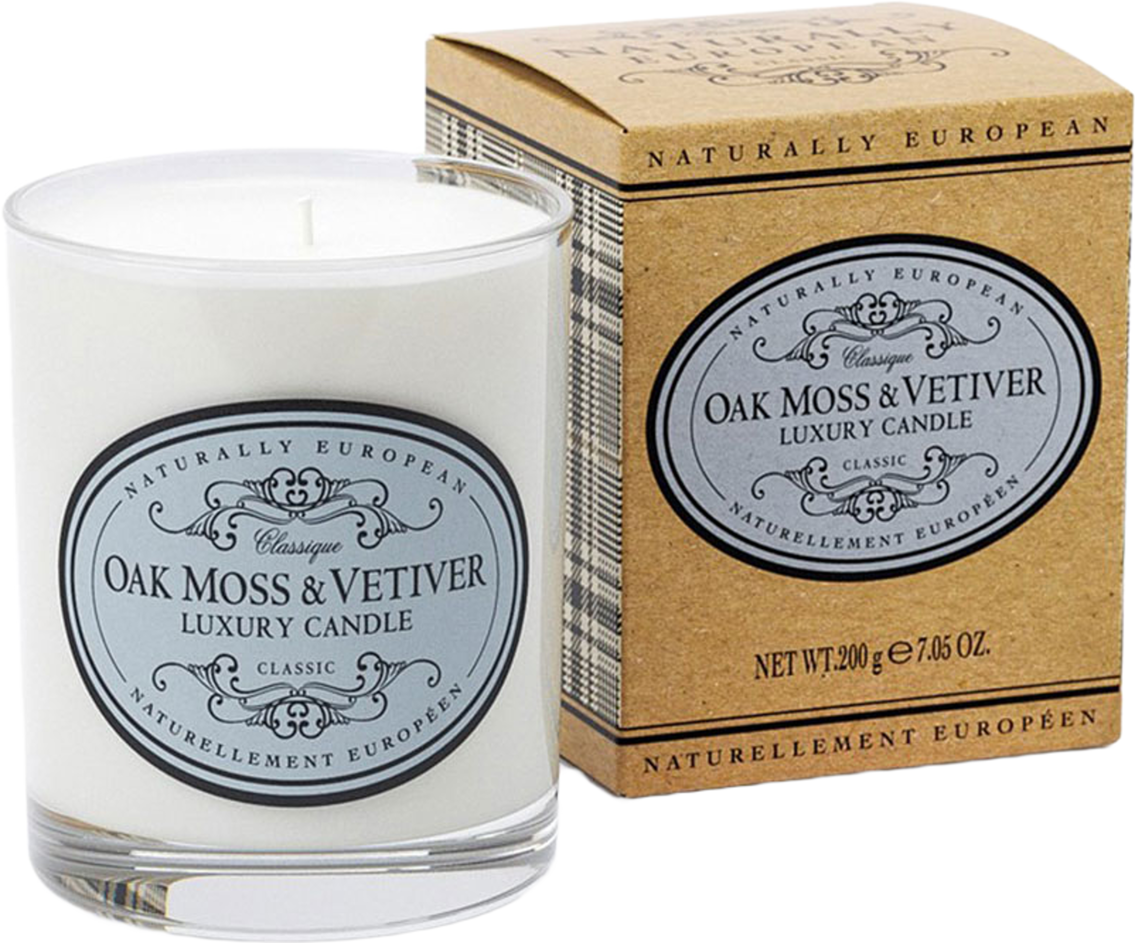 Oak Moss and Vetiver Candle 180g