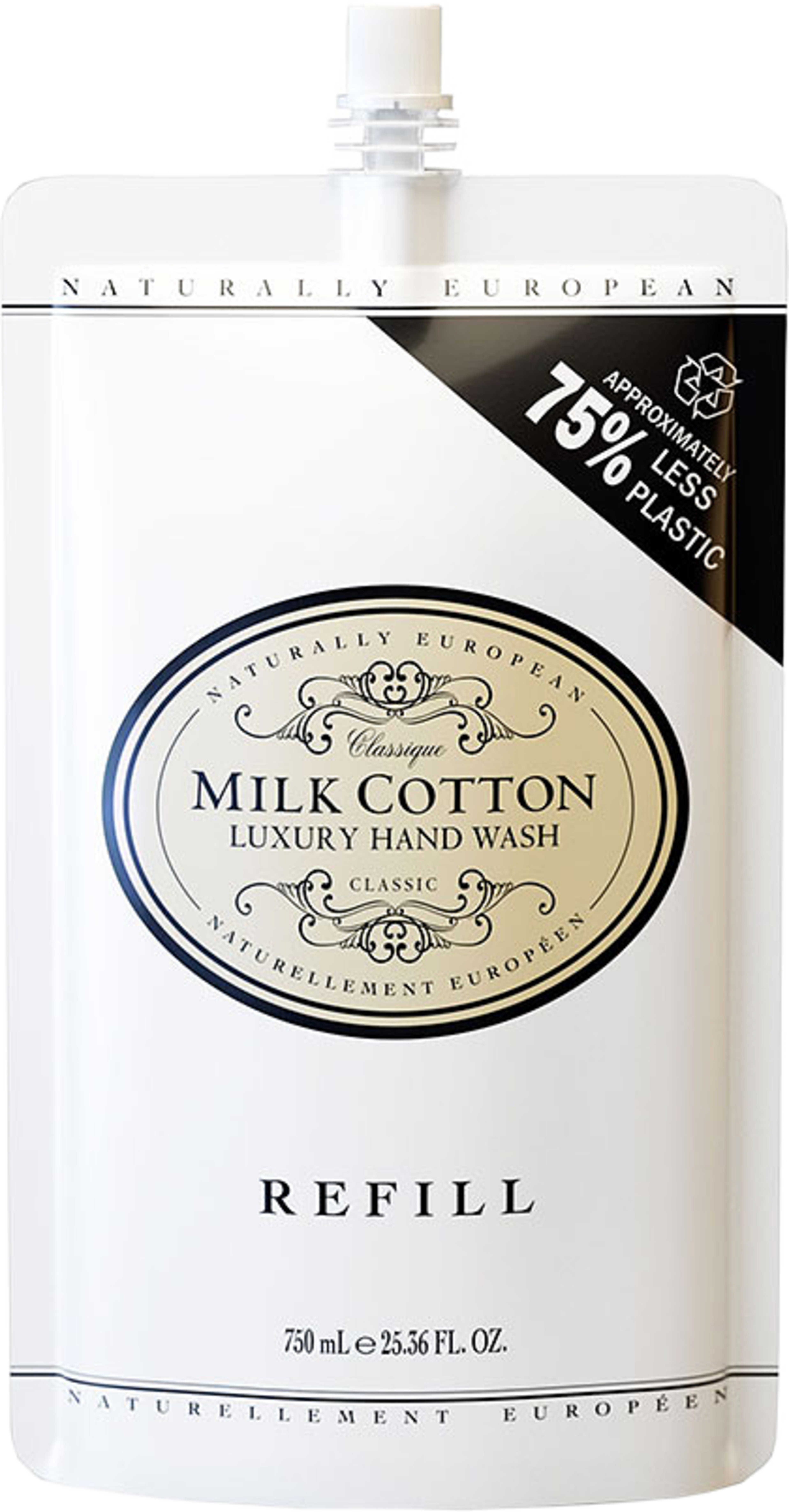 Hand Wash Refill Milk Cotton 750ml