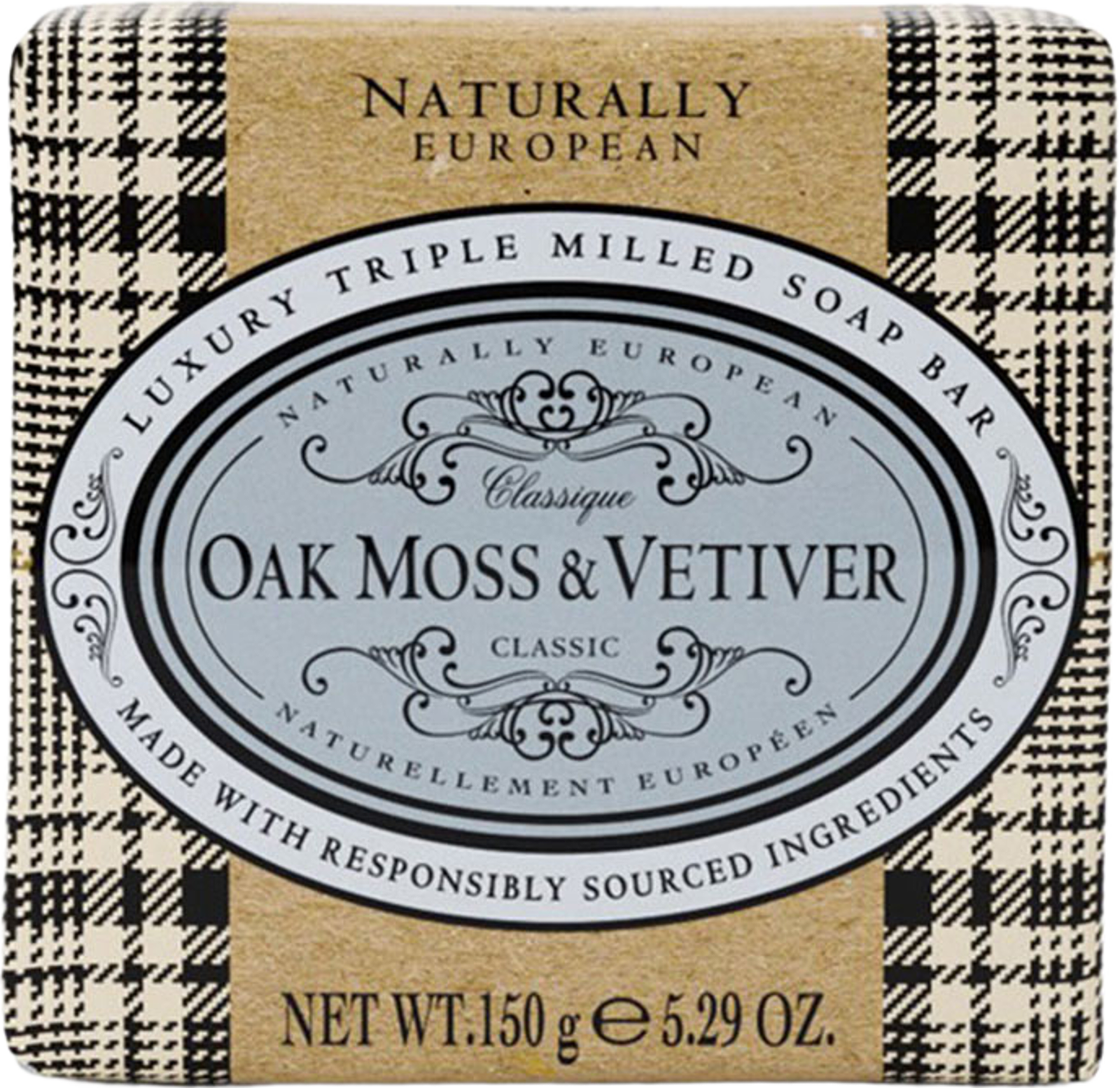 Oak Moss and Vetiver Soap Bar 150g