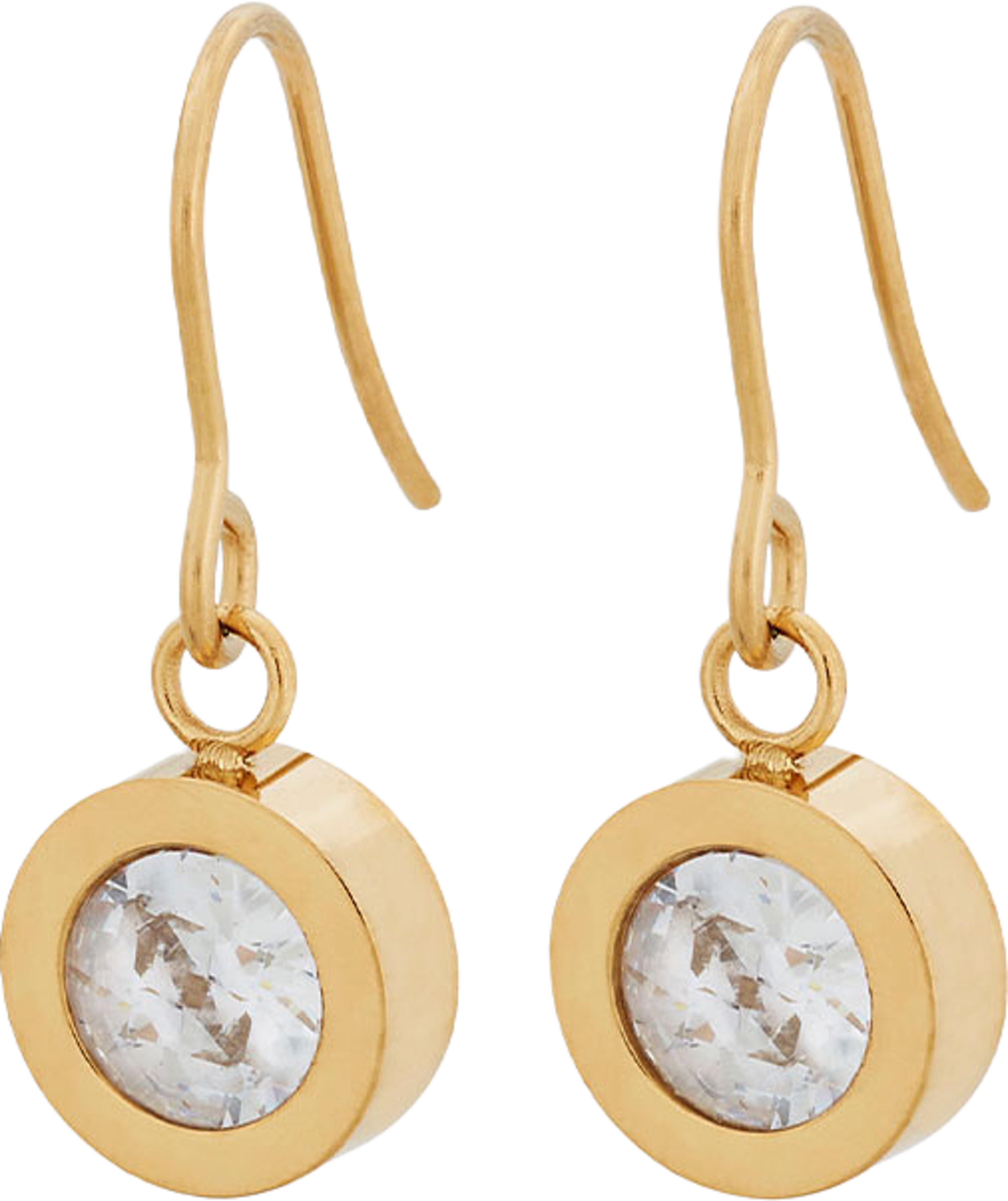 Stella Hook Earrings Gold