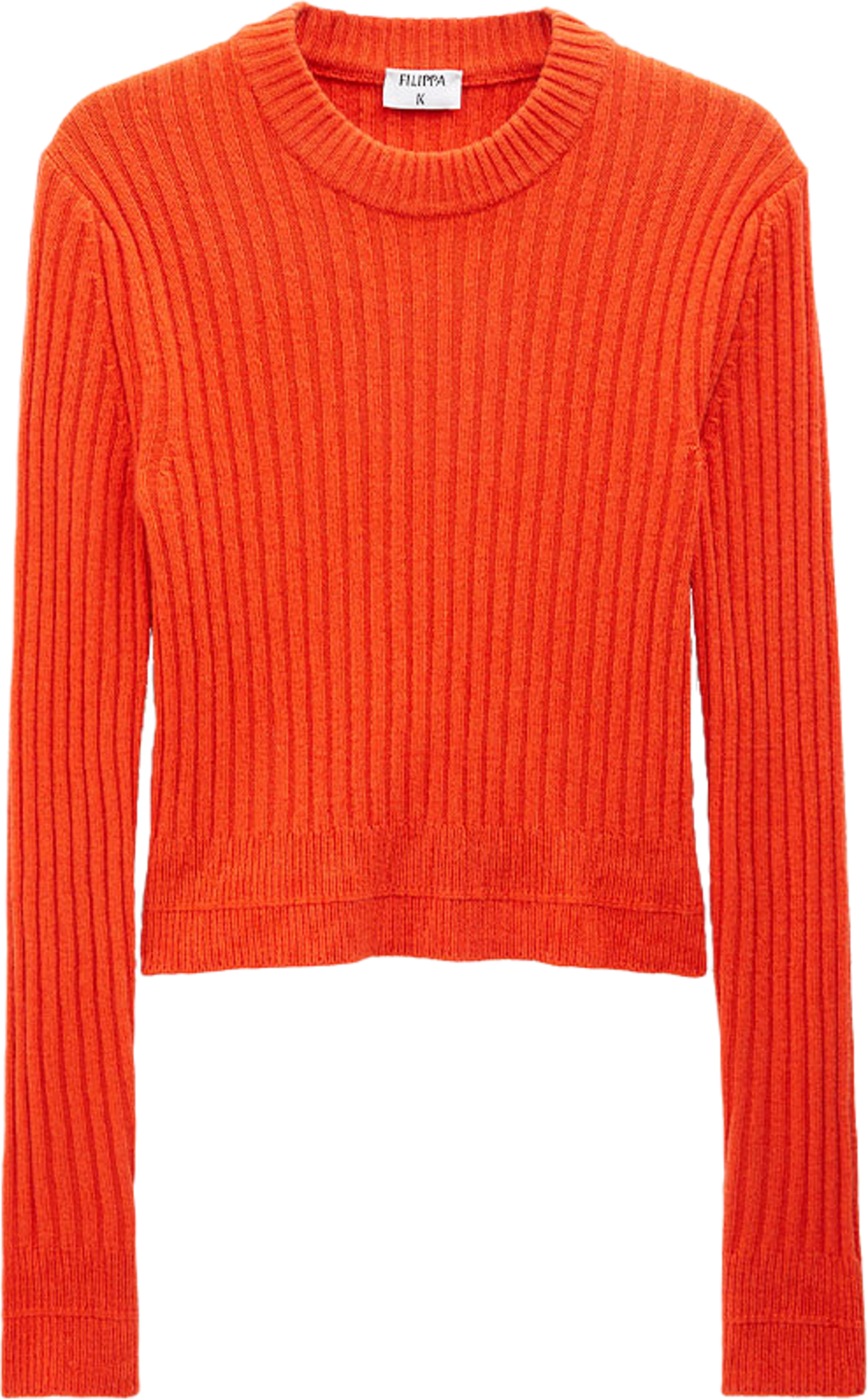 Wool Rib Sweater