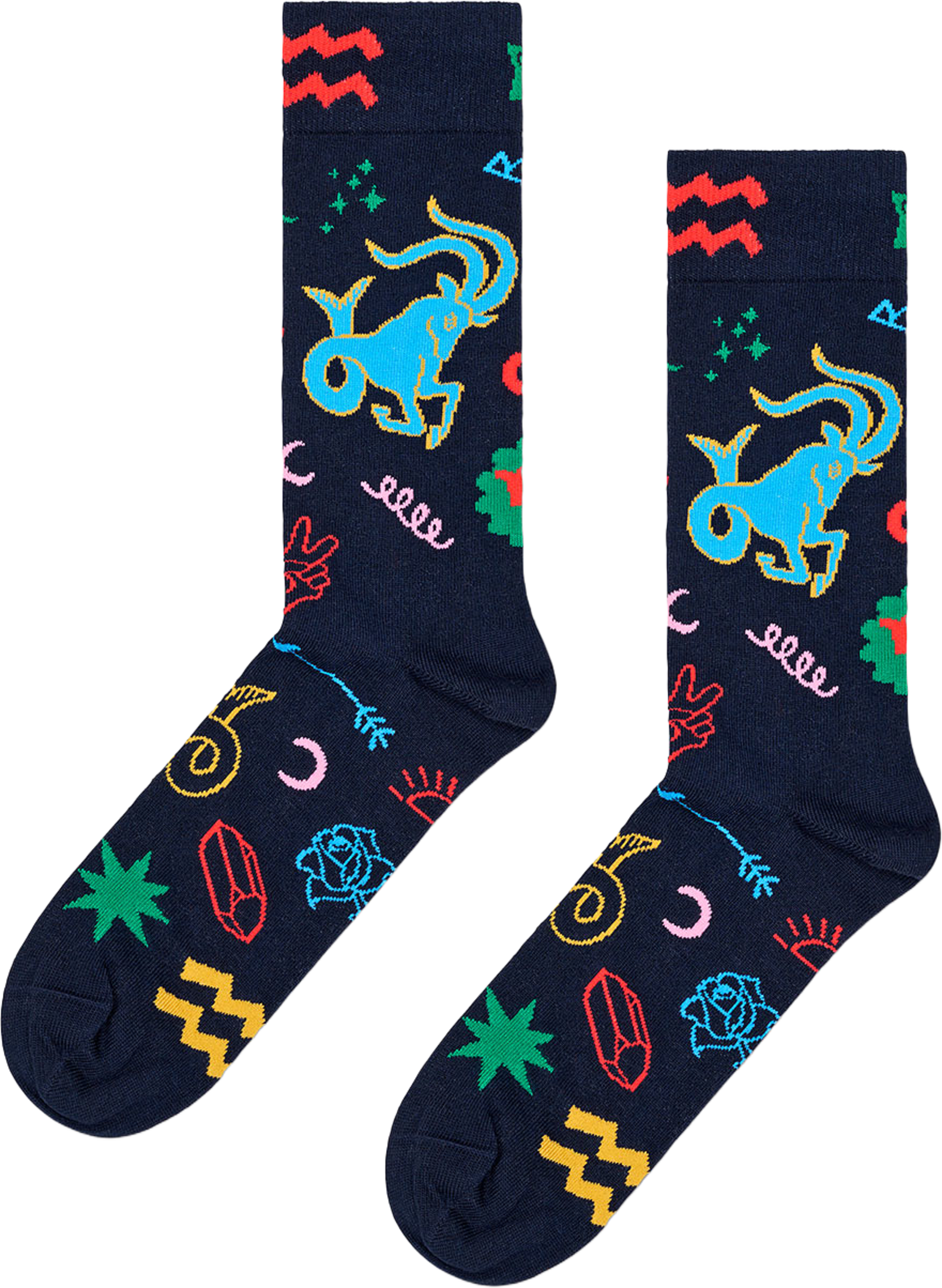 Capricorn Sock, från Happy Socks, i färgen Navy. Klicka för att öppna bilden i stort format