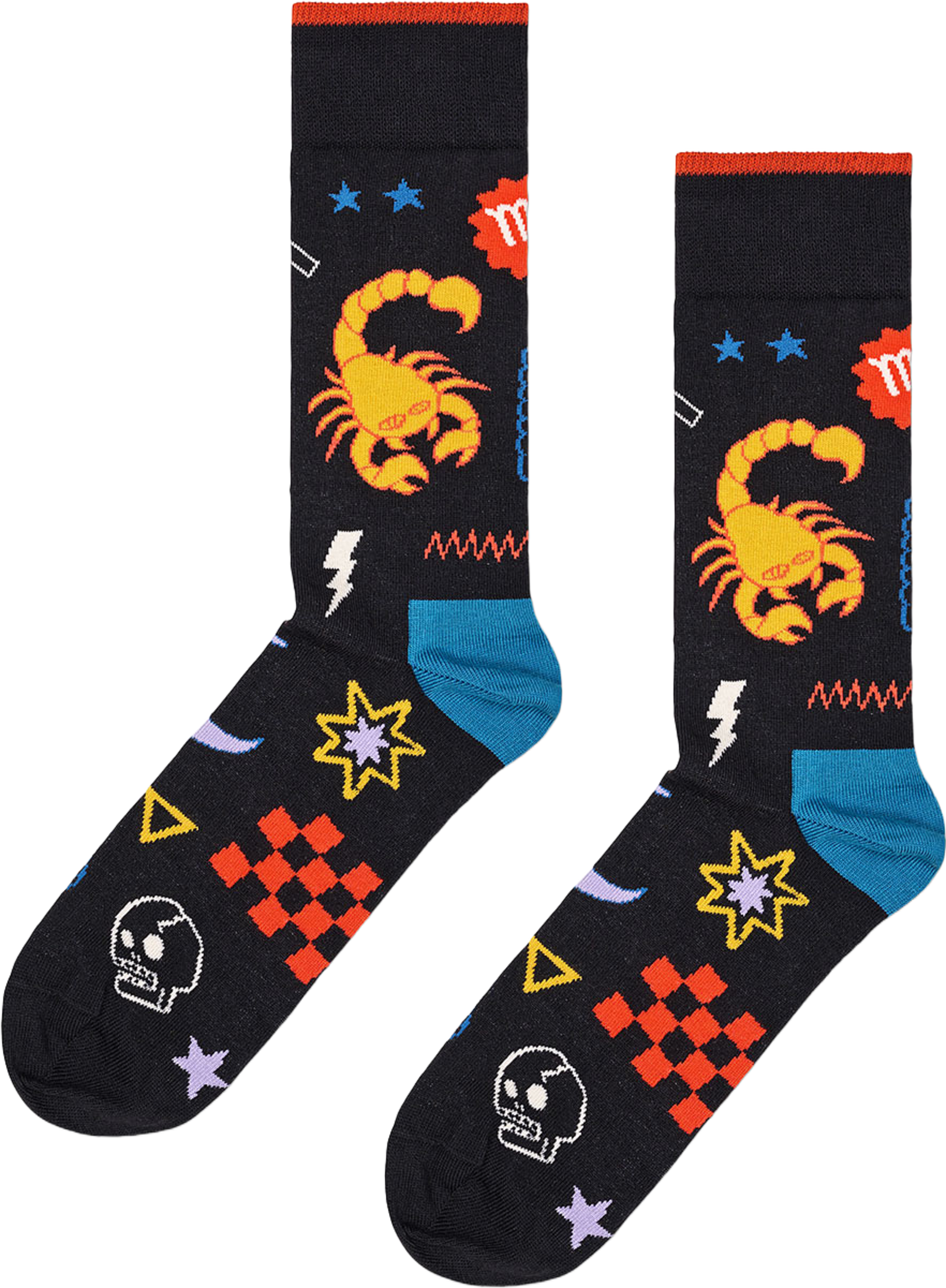 Scorpio Sock, från Happy Socks, i färgen Black. Klicka för att öppna bilden i stort format