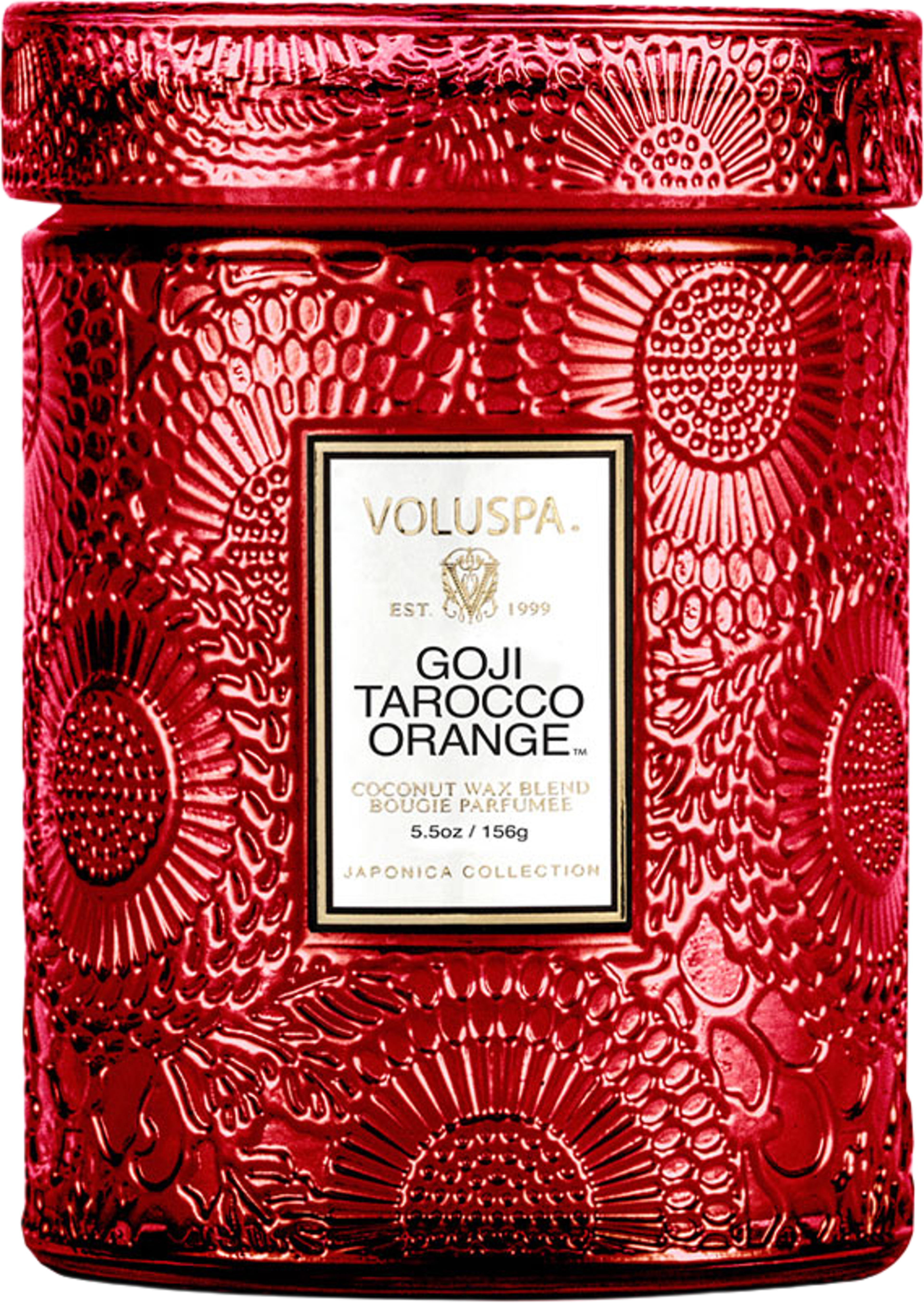 Small Jar Candle Goji Tarocco Orange