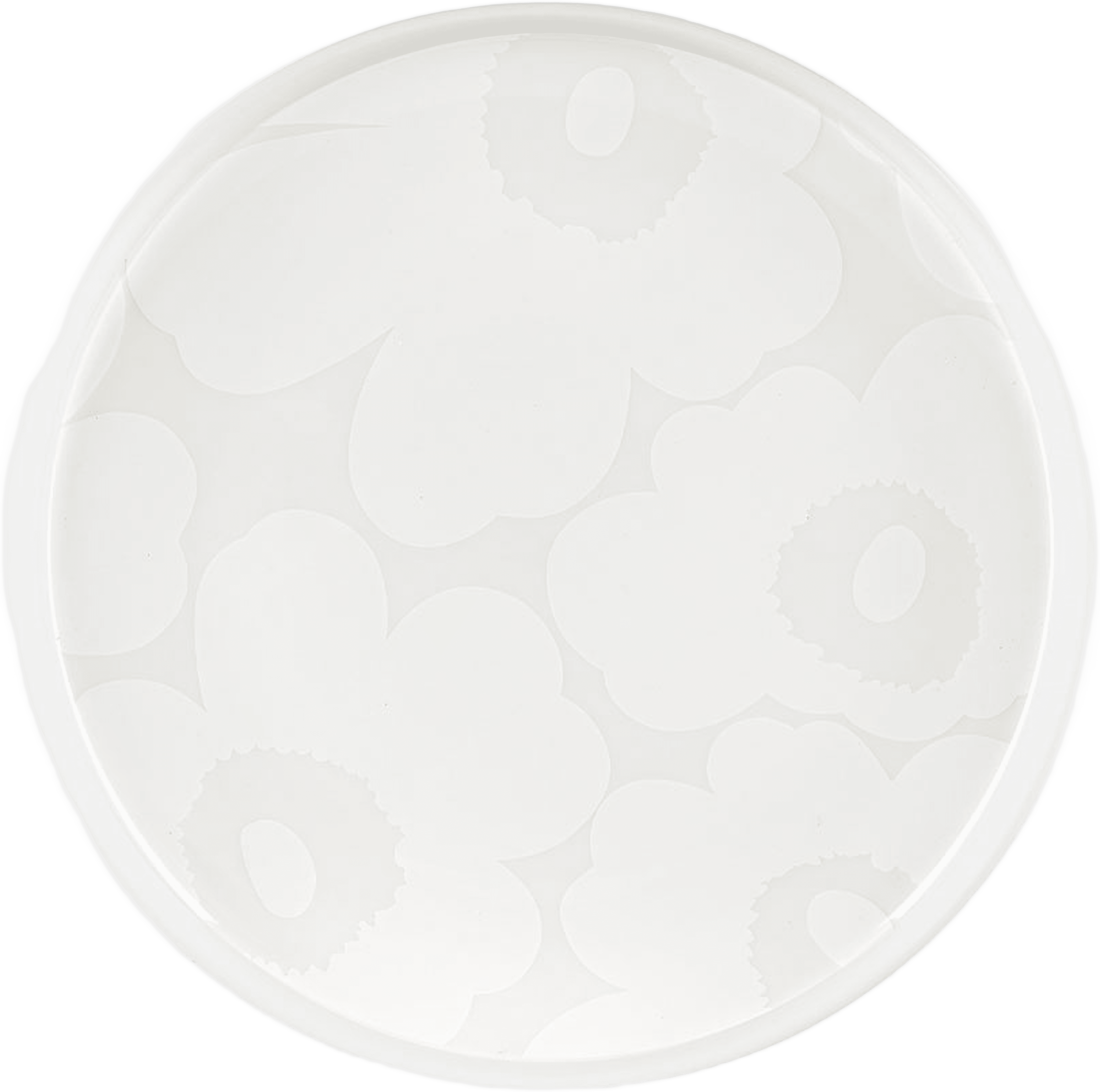 UNIKKO PLATE 20CM, från Marimekko, i färgen White, Off White. Klicka för att öppna bilden i stort format