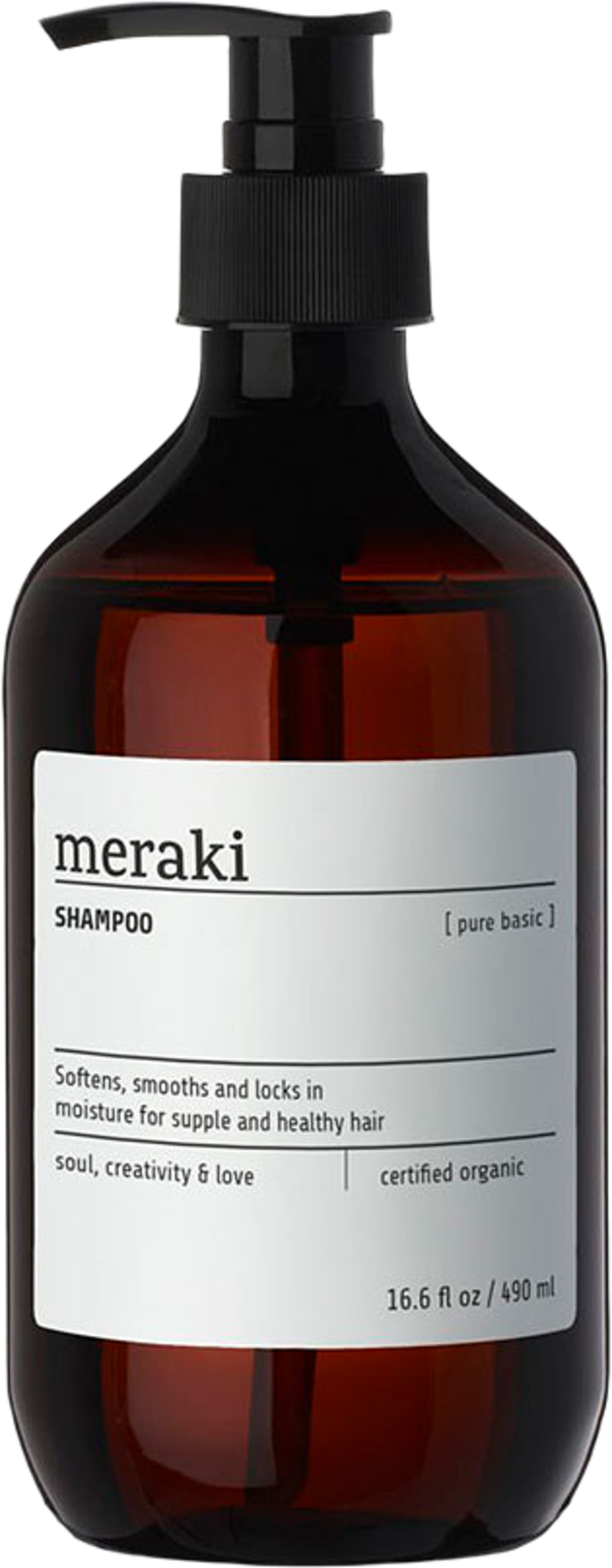 Shampoo, Pure basic, från Meraki. Klicka för att öppna bilden i stort format