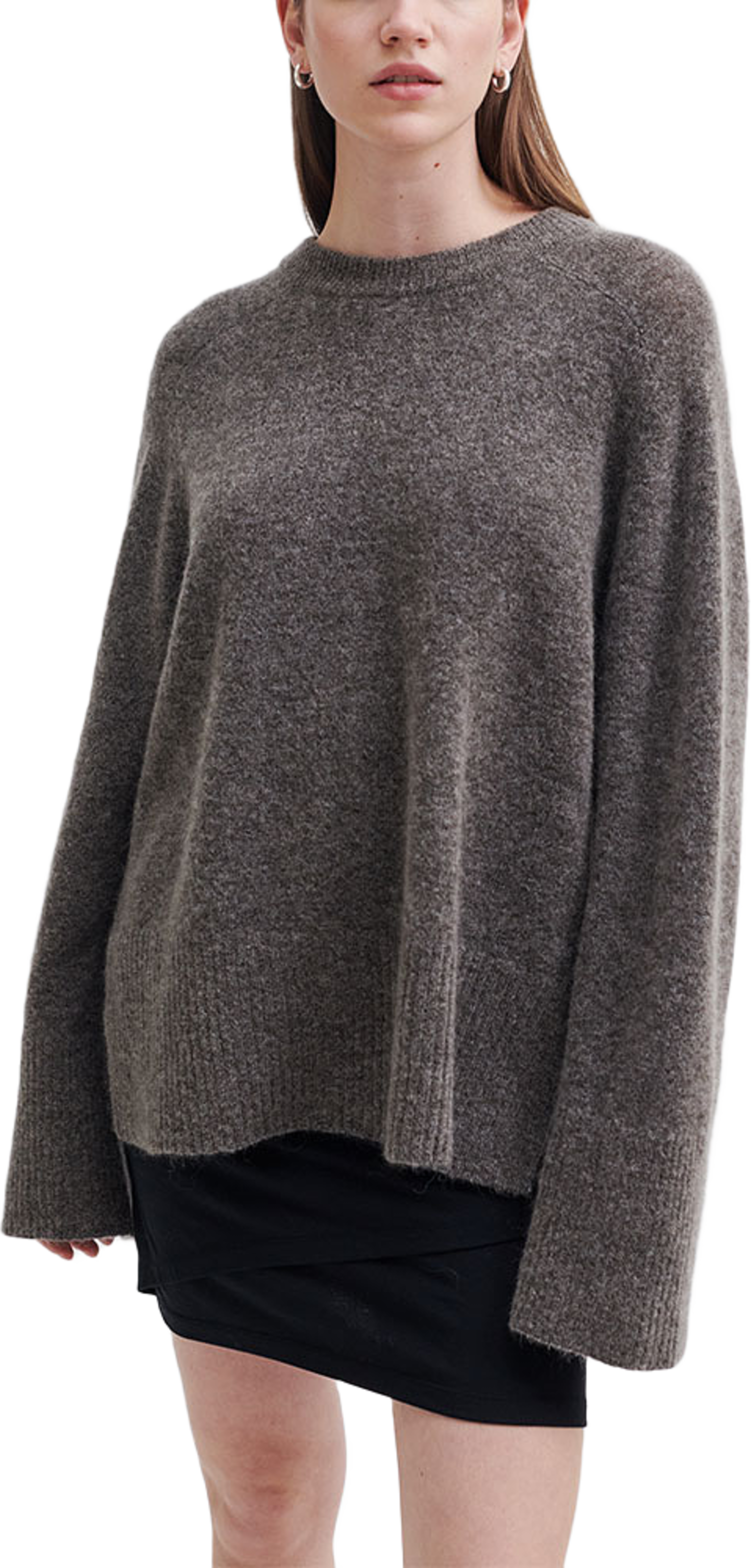 Brookline Knit Raglan O-Neck
