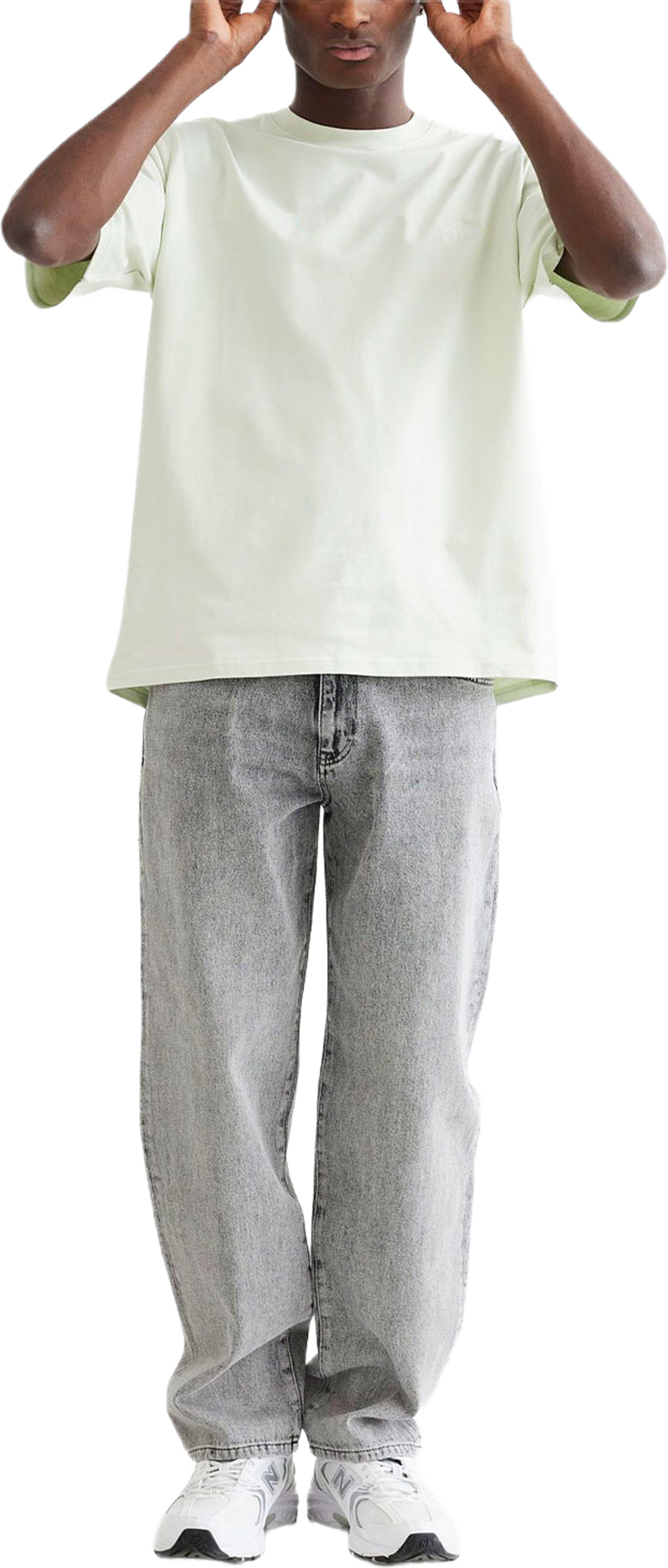 Leroy Ash Grey Jeans, från Woodbird, i färgen Grey. Klicka för att öppna bilden i stort format