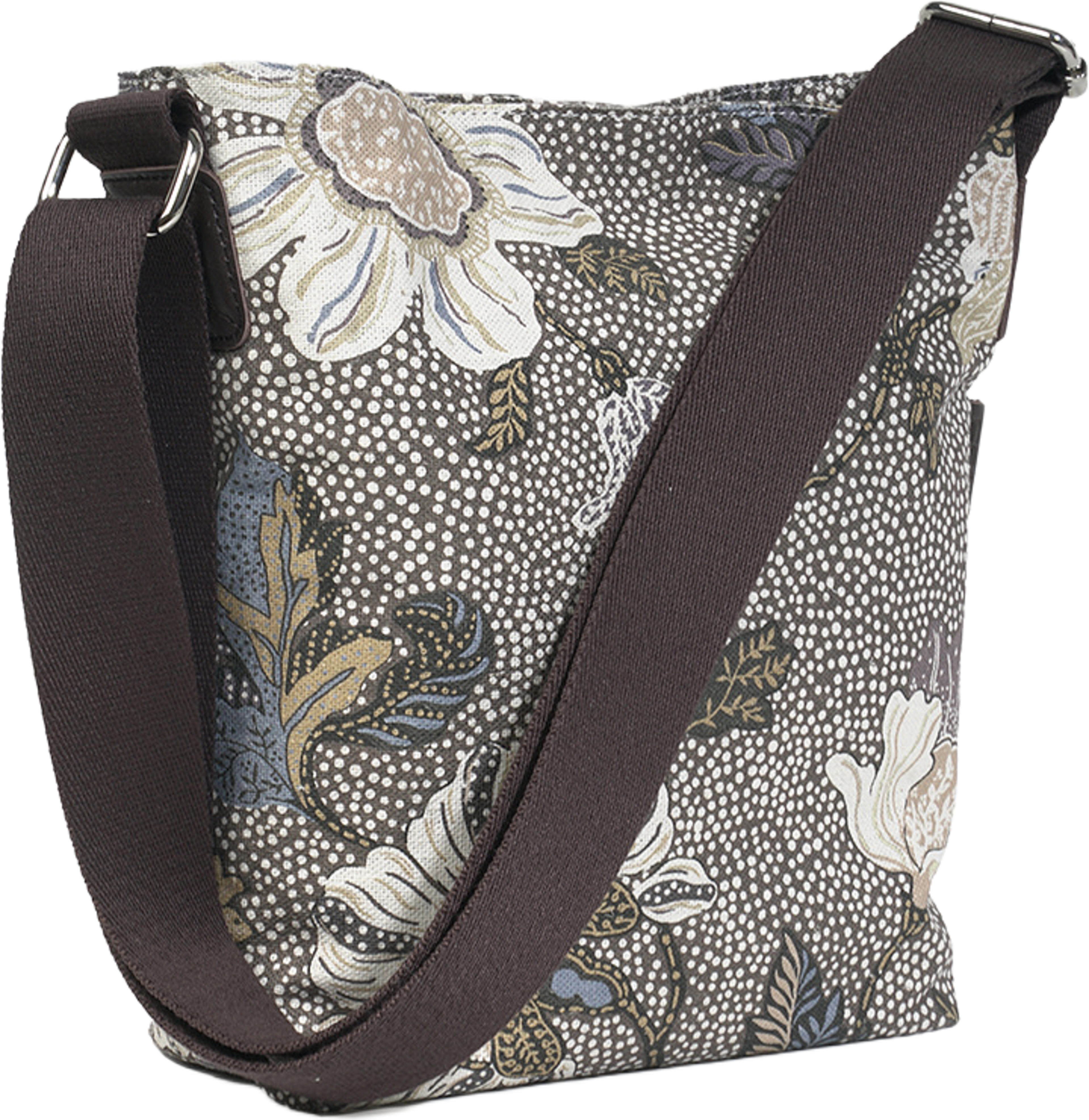 Small Shoulder Bag Flower Linen, från Ceannis, i färgen Linen. Klicka för att öppna bilden i stort format