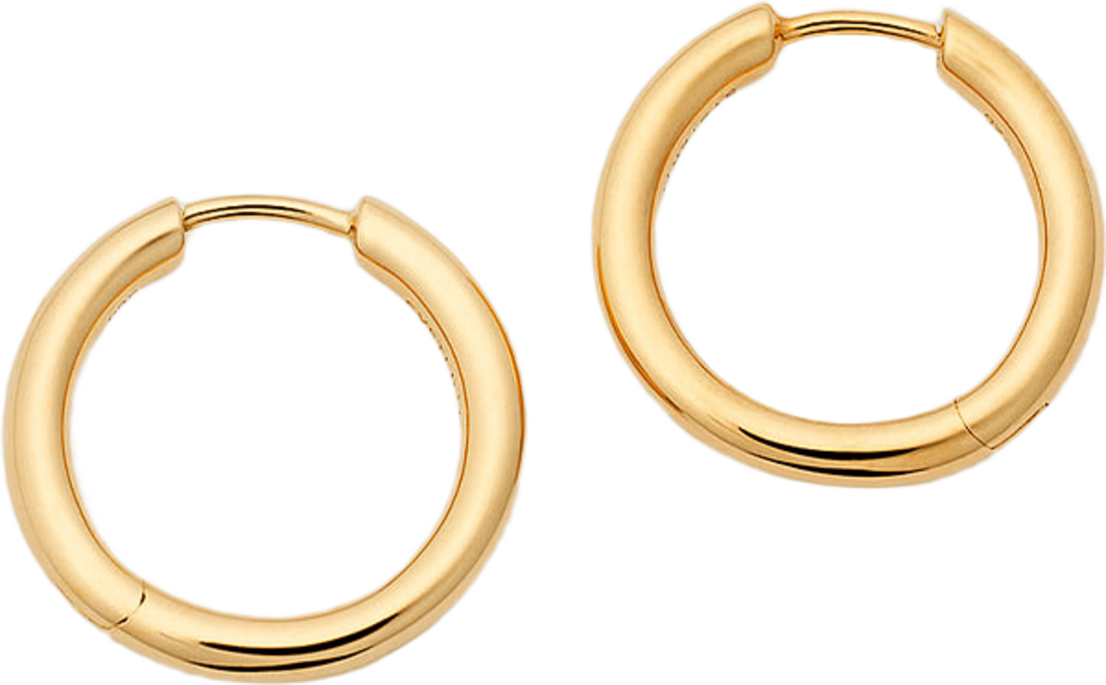 Beloved Fat Big Hoops Gold
