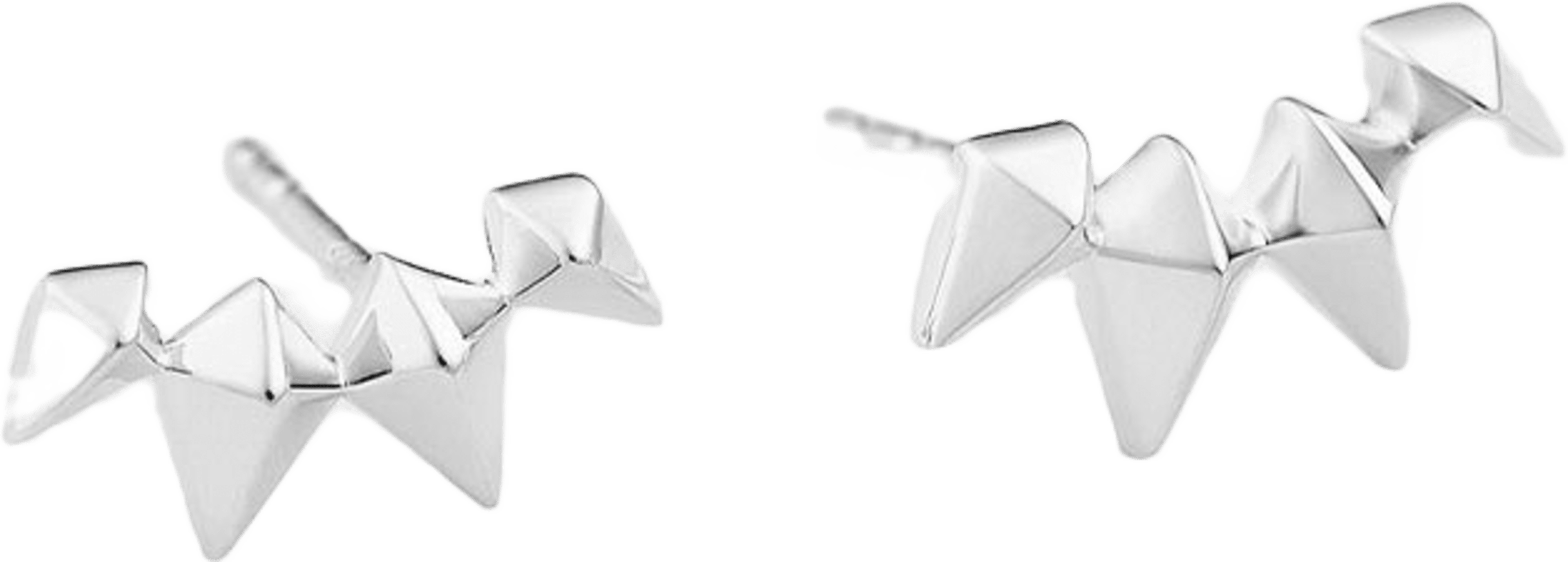 Uma Climber Earrings Silver