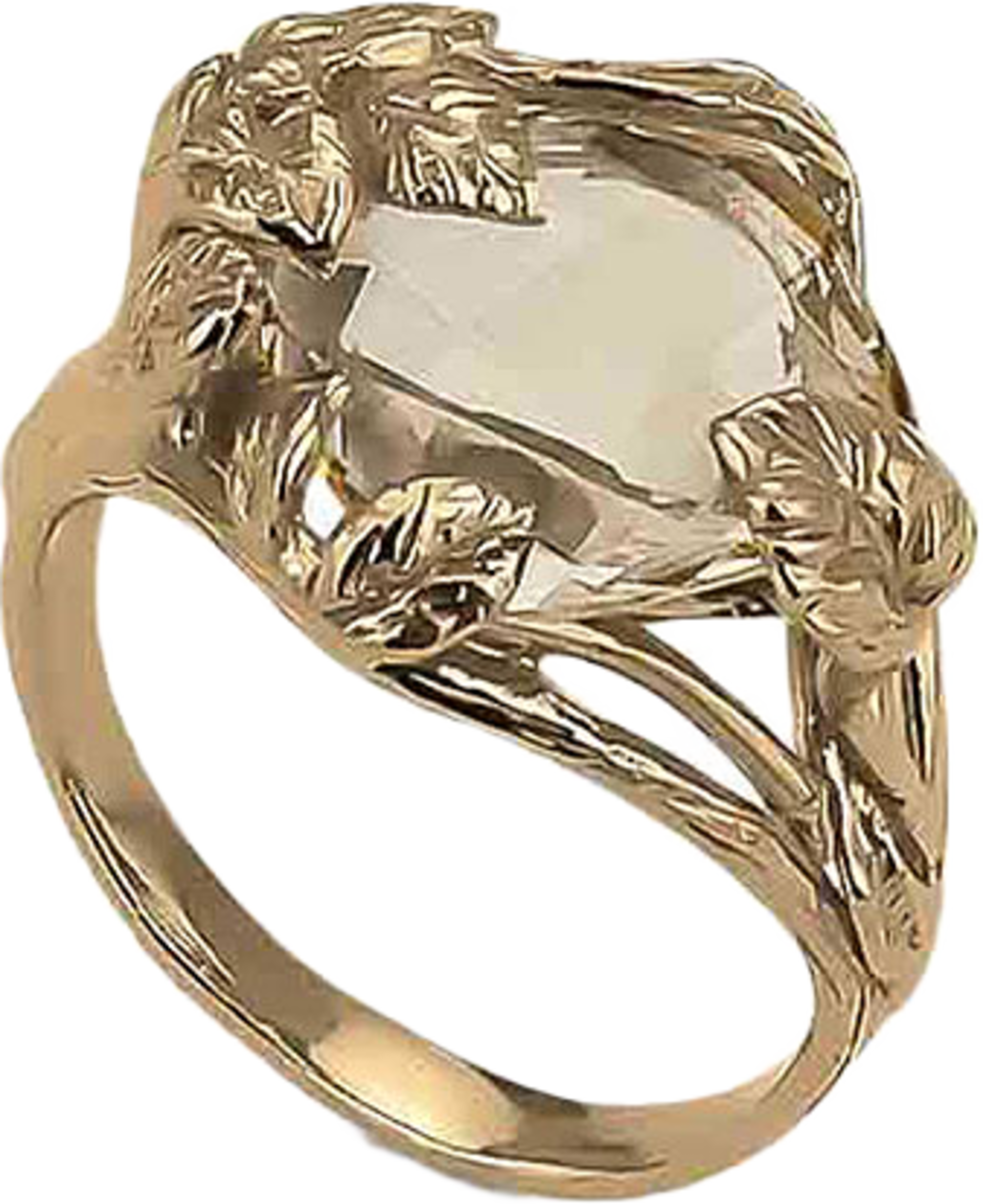 Ring Leaf stone