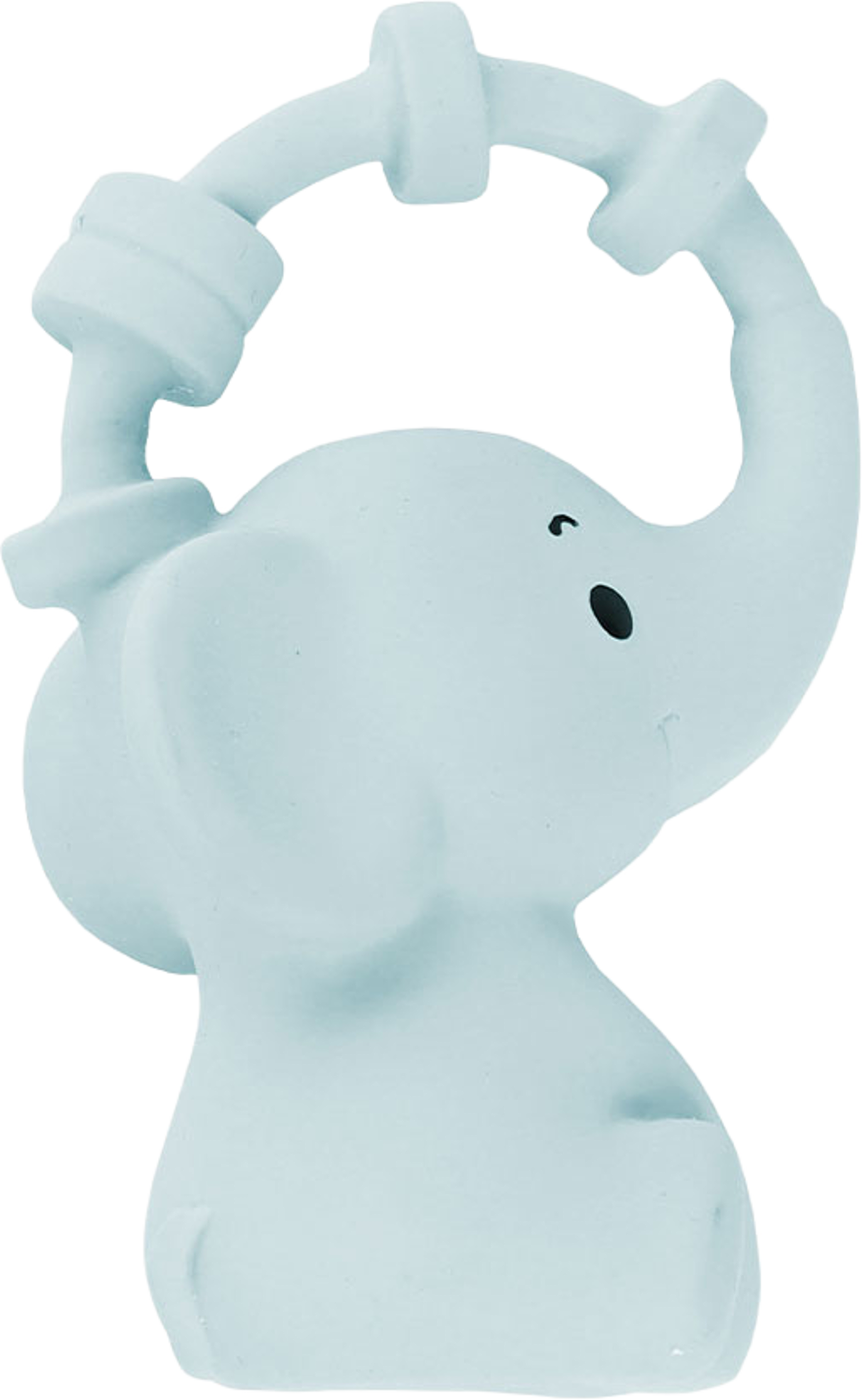 Bit/badleksak - Ljusblå elefant