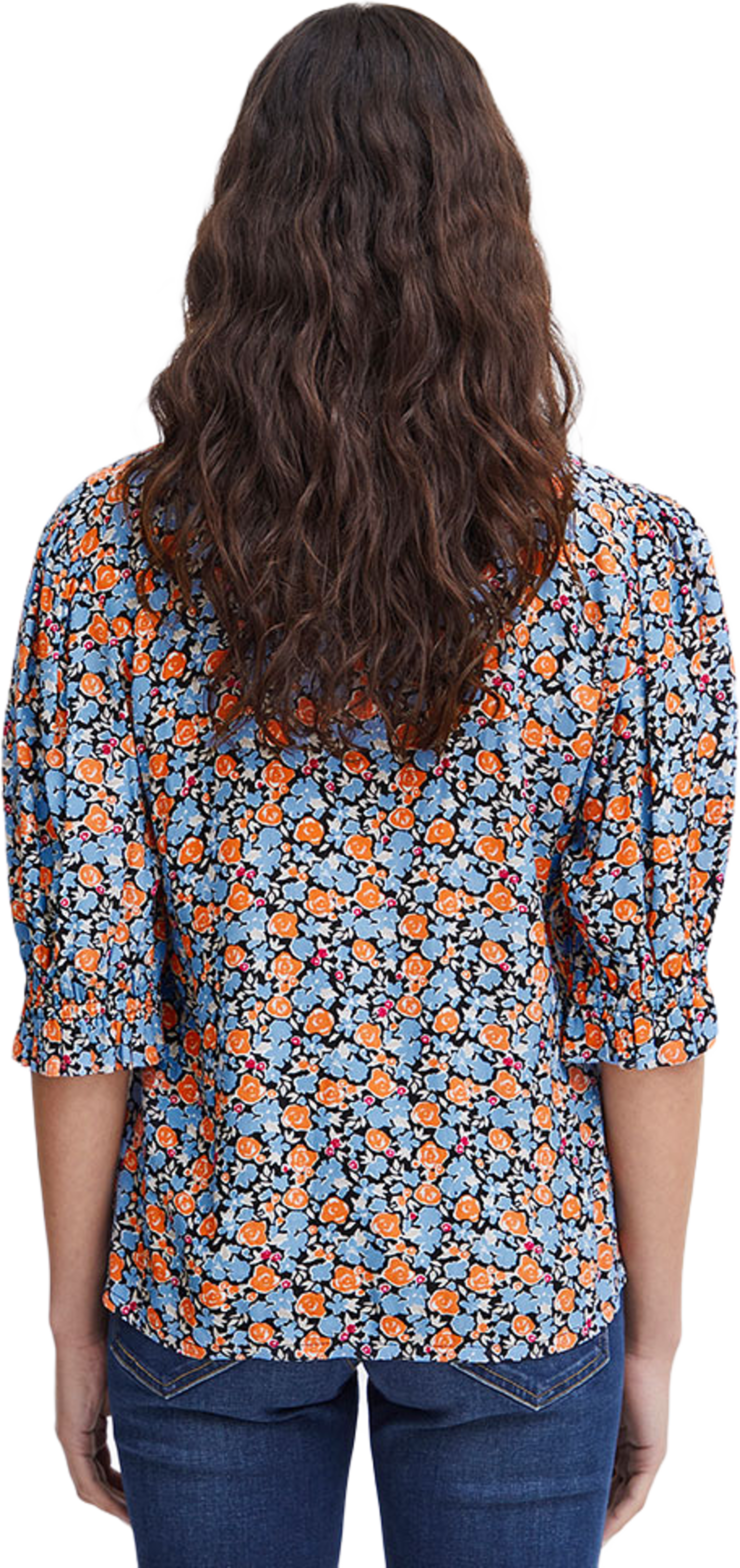 IHYESIM Shirt, från ICHI, i färgen Multi Flower Aop. Klicka för att öppna bilden i stort format