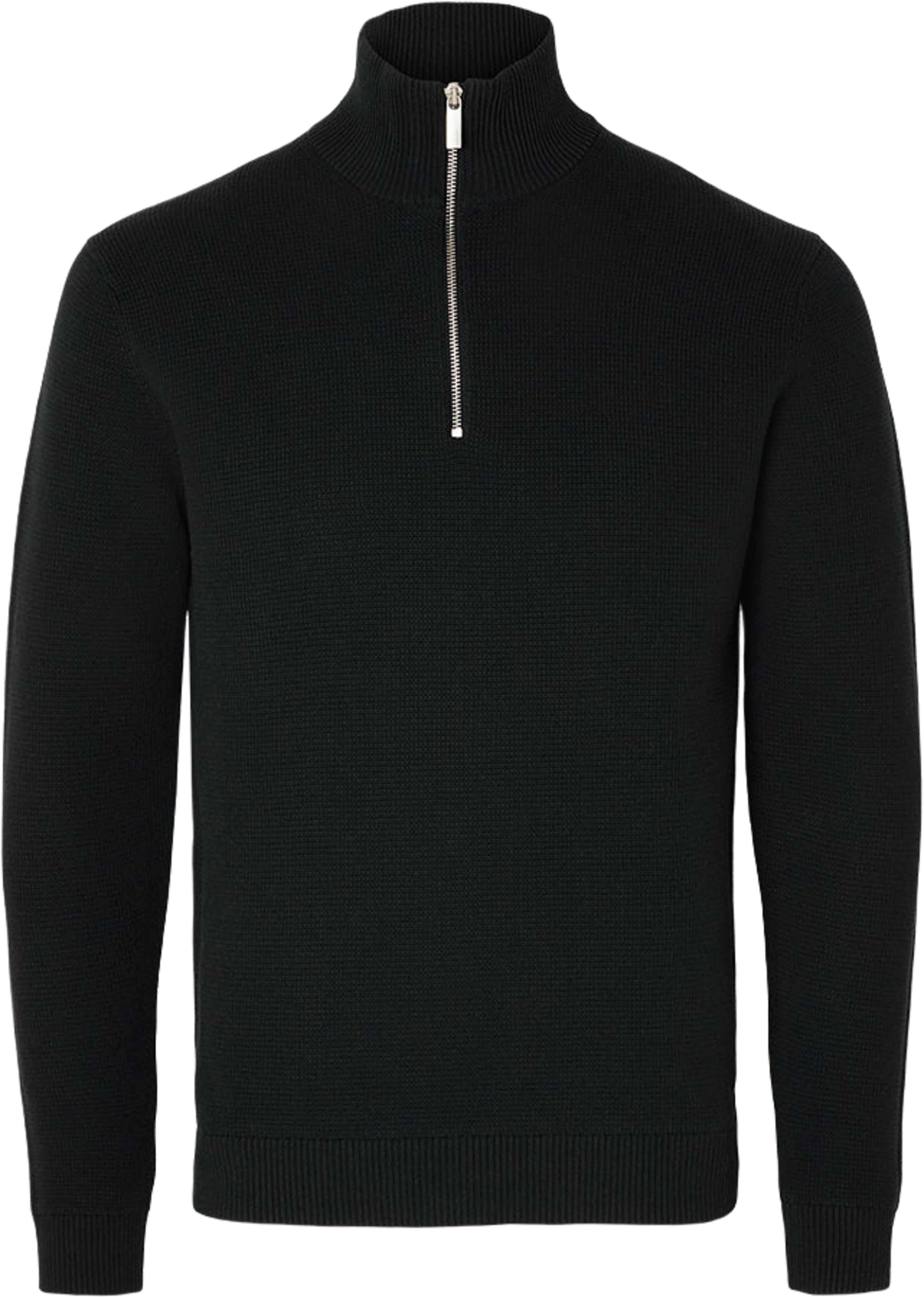 Stickad Tröja Half Zip DANE