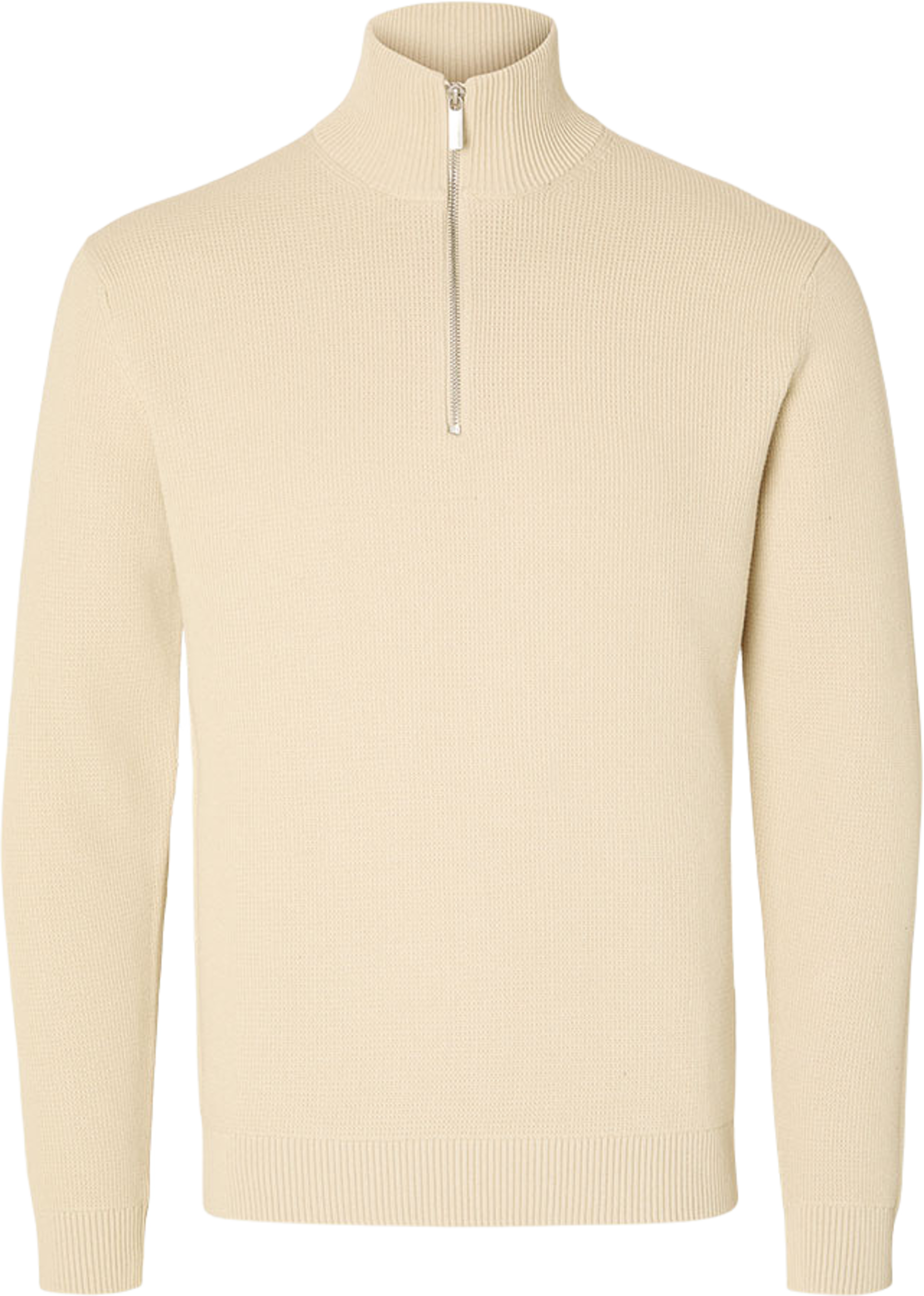 Stickad Tröja Half Zip DANE