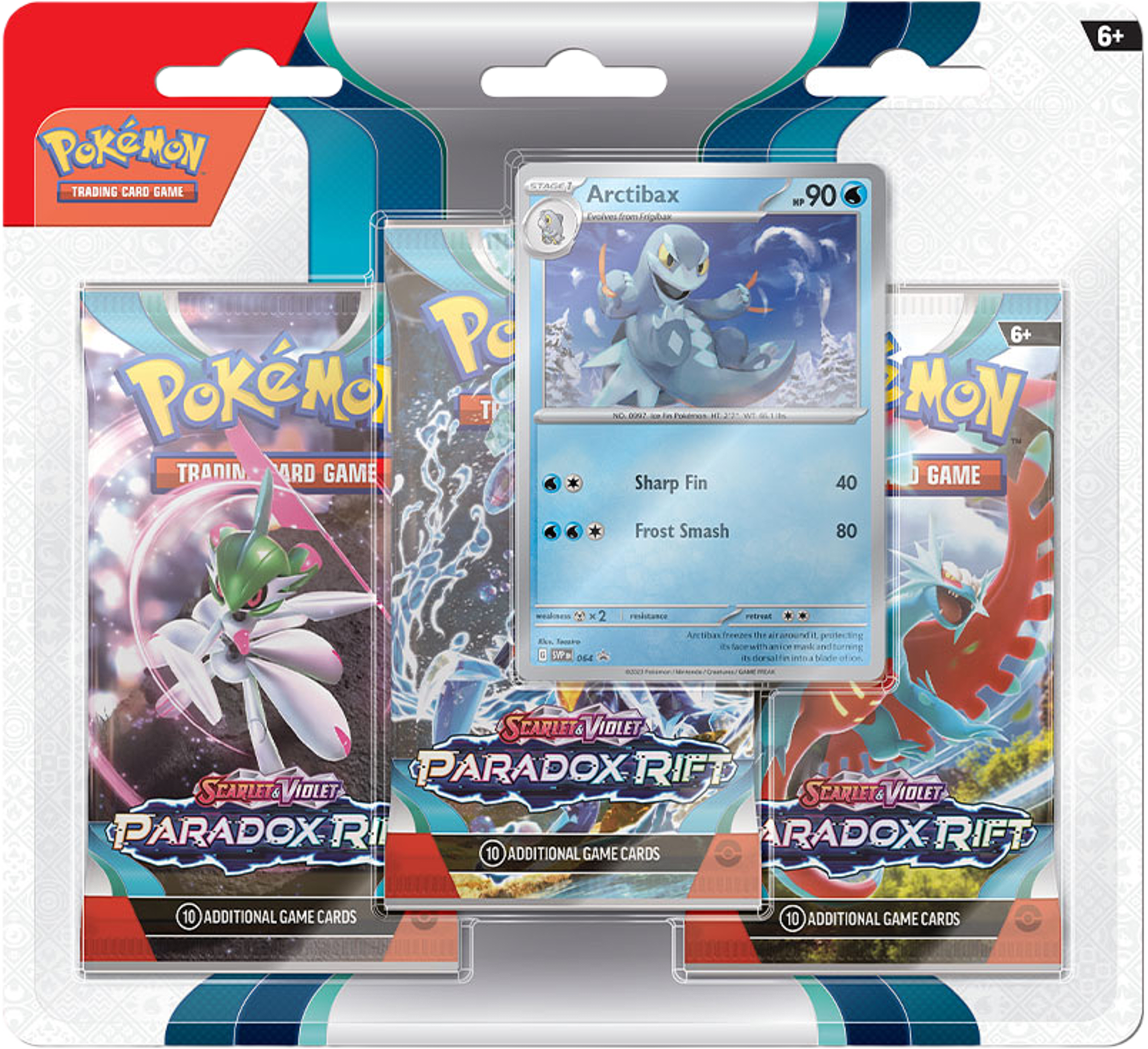 Pokémon Scarlet & Violet 4 3-pack blister