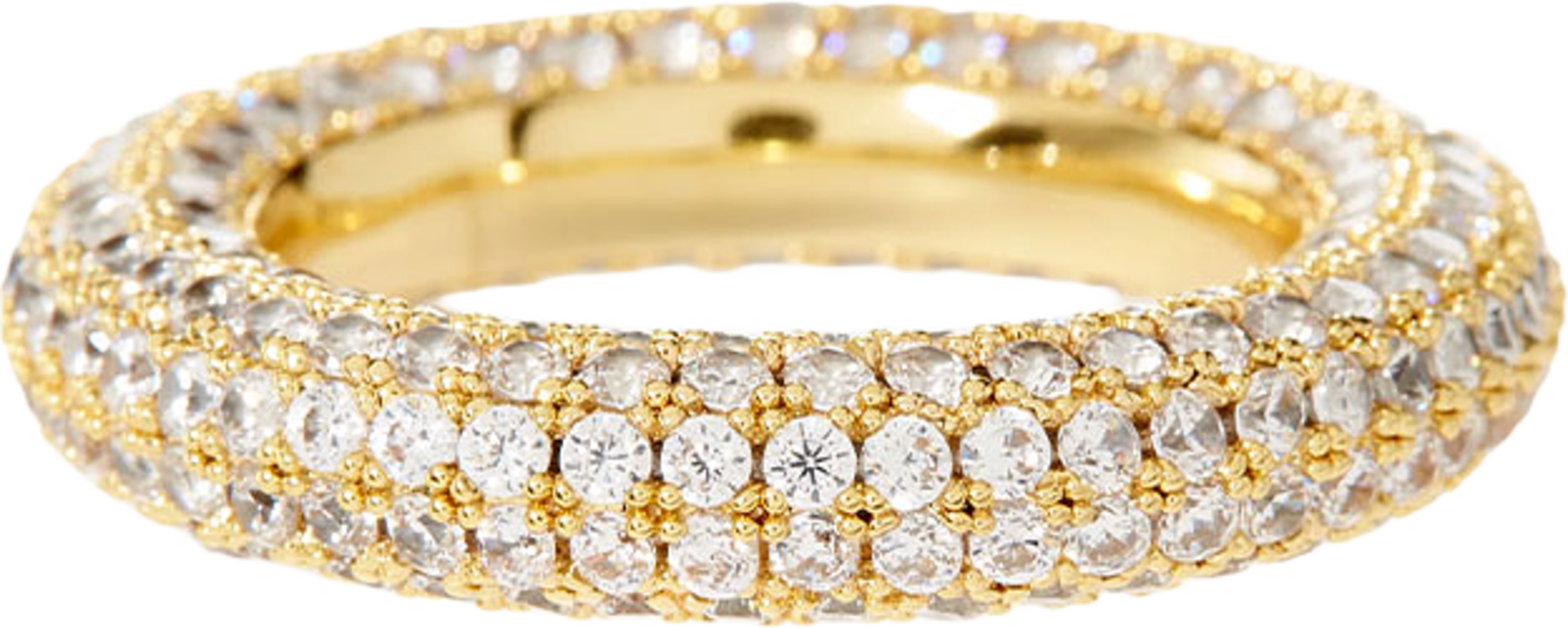 Pave Amalfi Ring - Gold