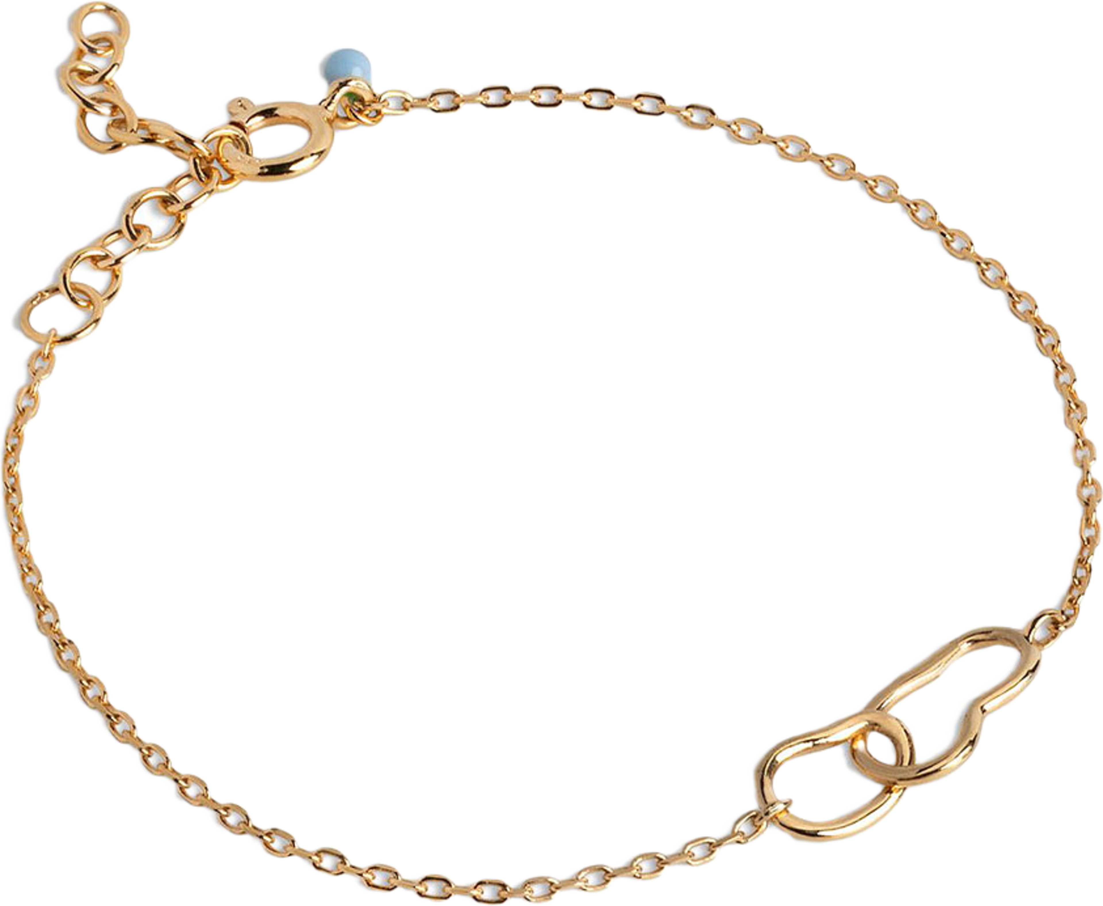 Armband, Organic Double Circle