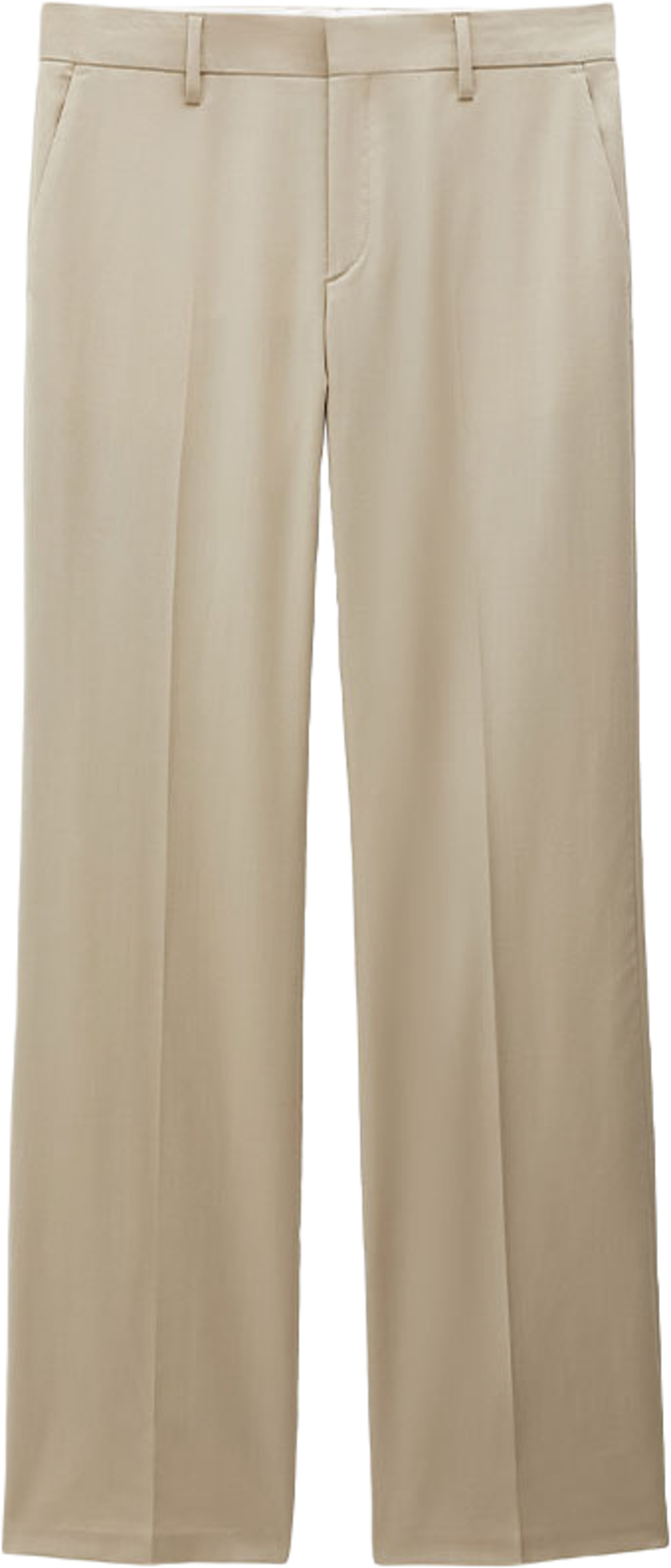Trousers Bootcut Wool Trousers