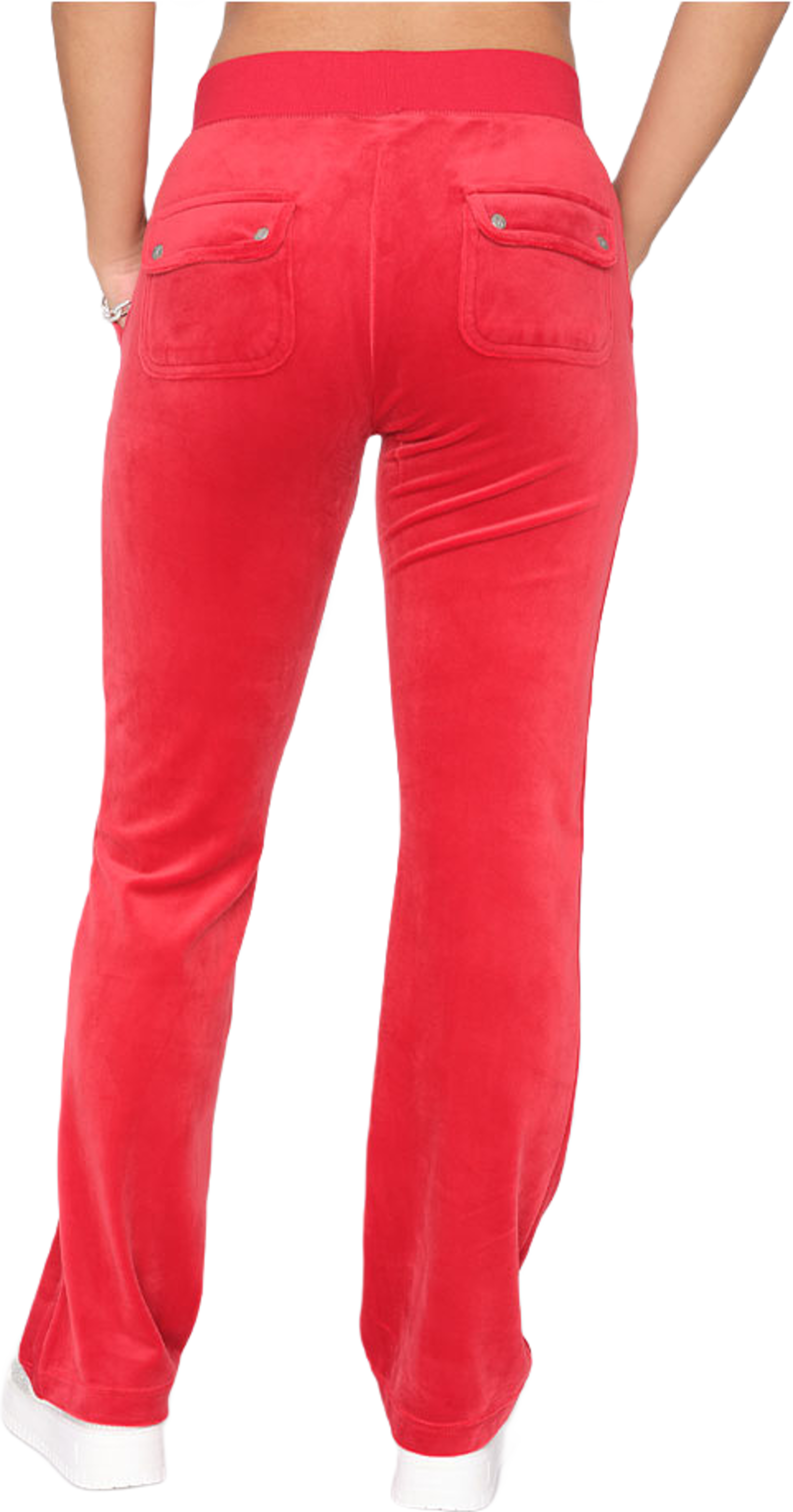 Del Ray Pocket Pant, från Juicy Couture, i färgen Astor Red. Klicka för att öppna bilden i stort format