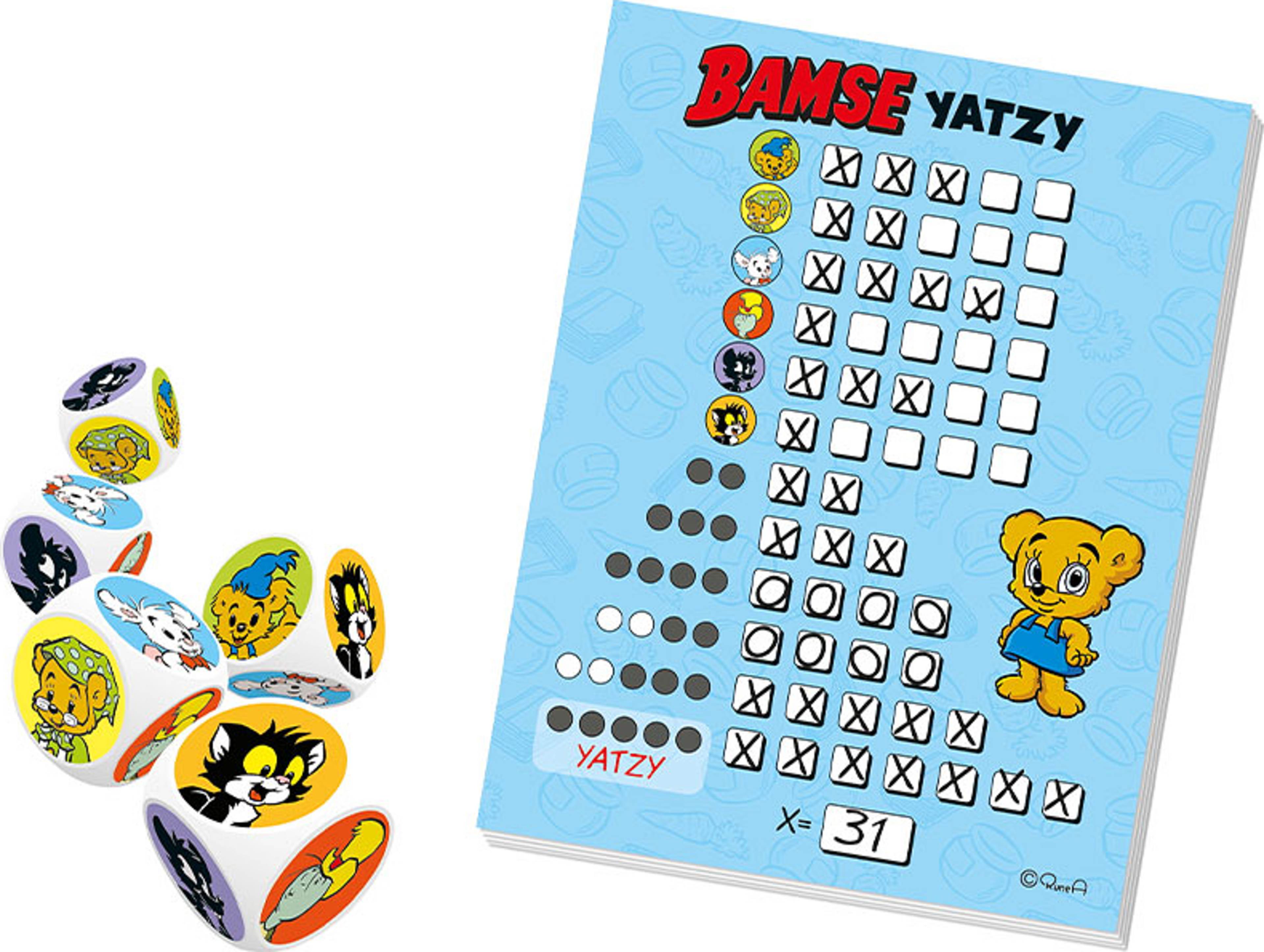 Barnspel, Bamse Yatzy