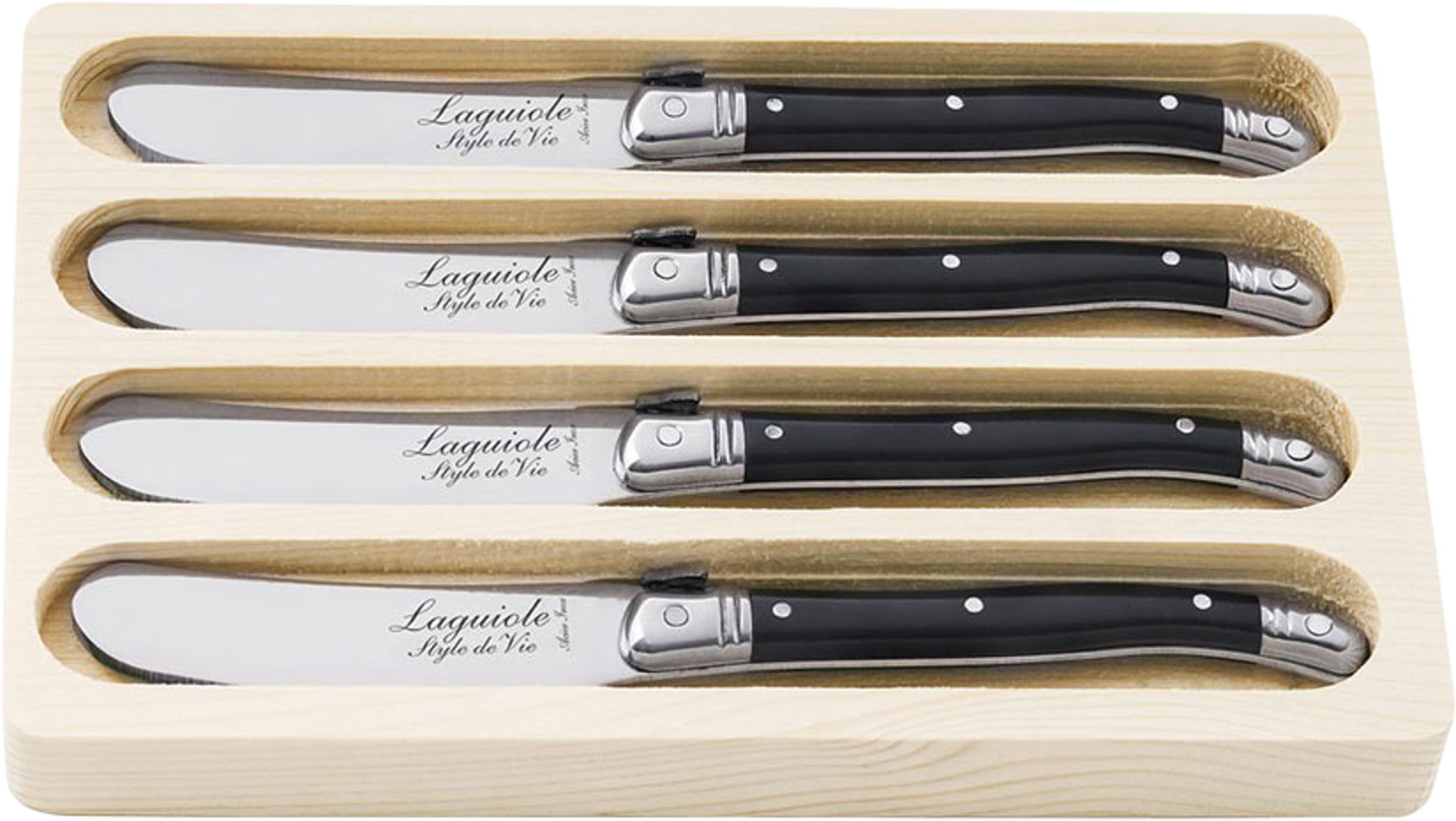 Style de Vie Smörkniv 4 set Laguiole