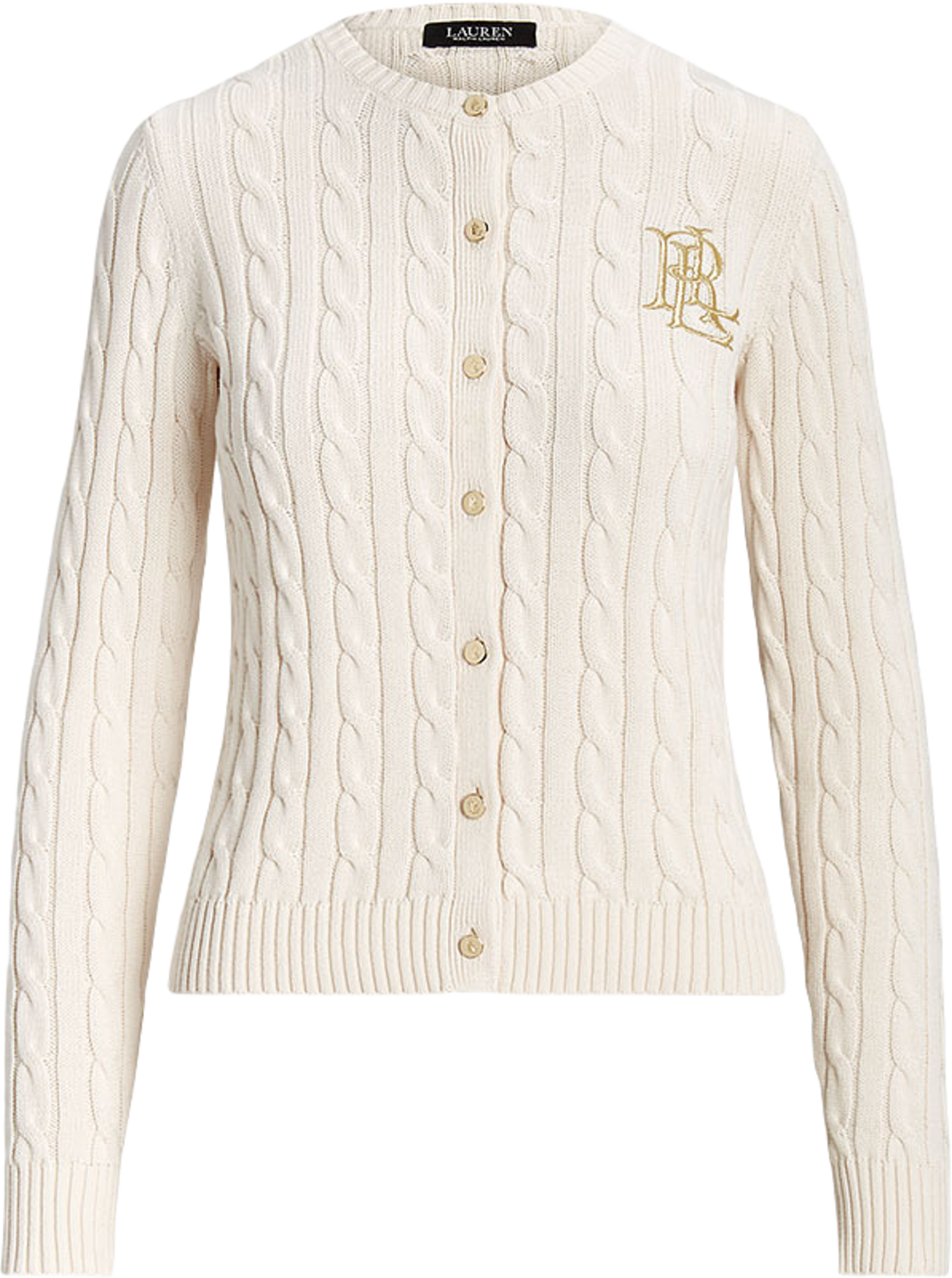 Cable-Knit Cotton Cardigan