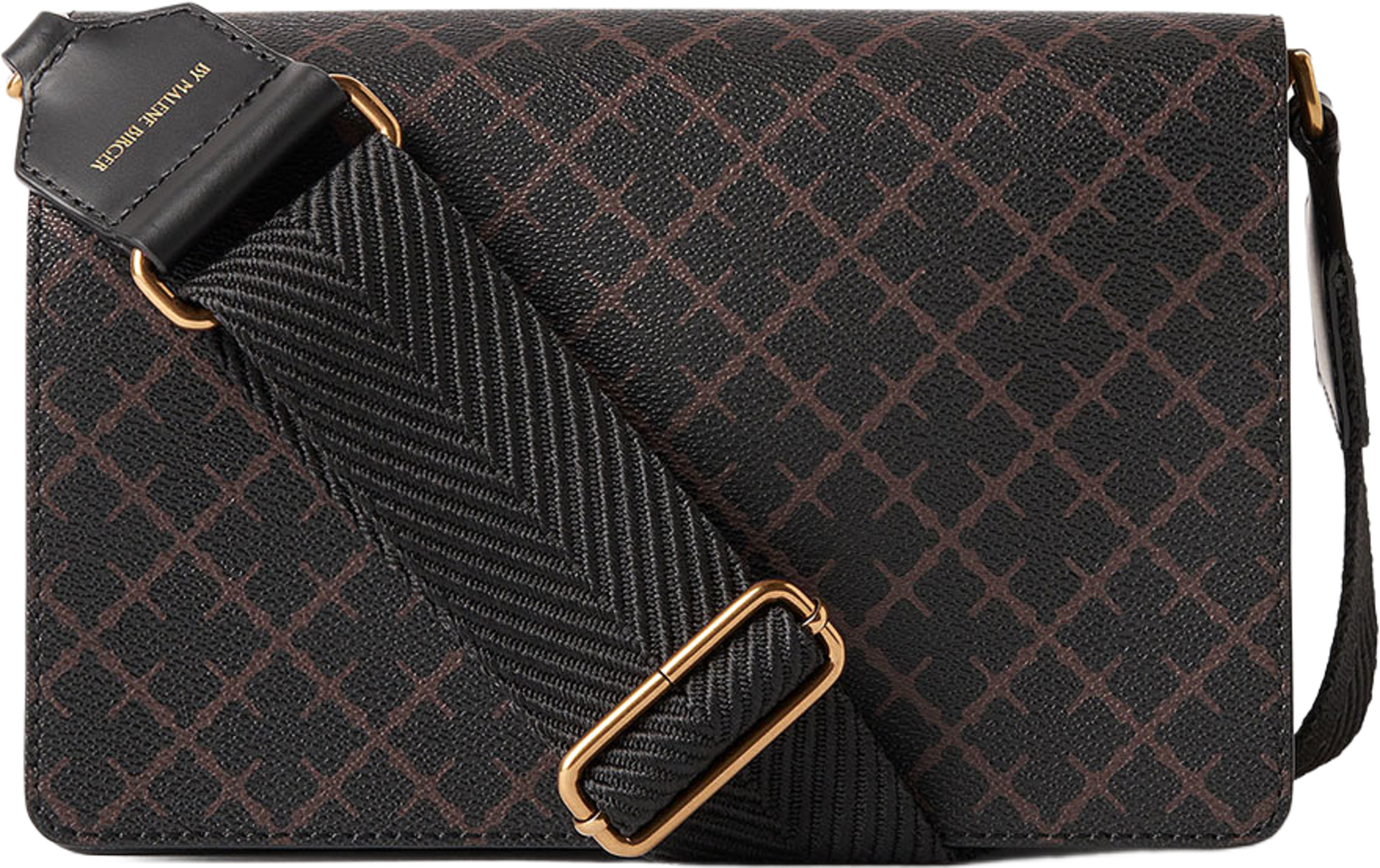 Loenna axelväska, från By Malene Birger, i färgen Dark Chokolate. Klicka för att öppna bilden i stort format