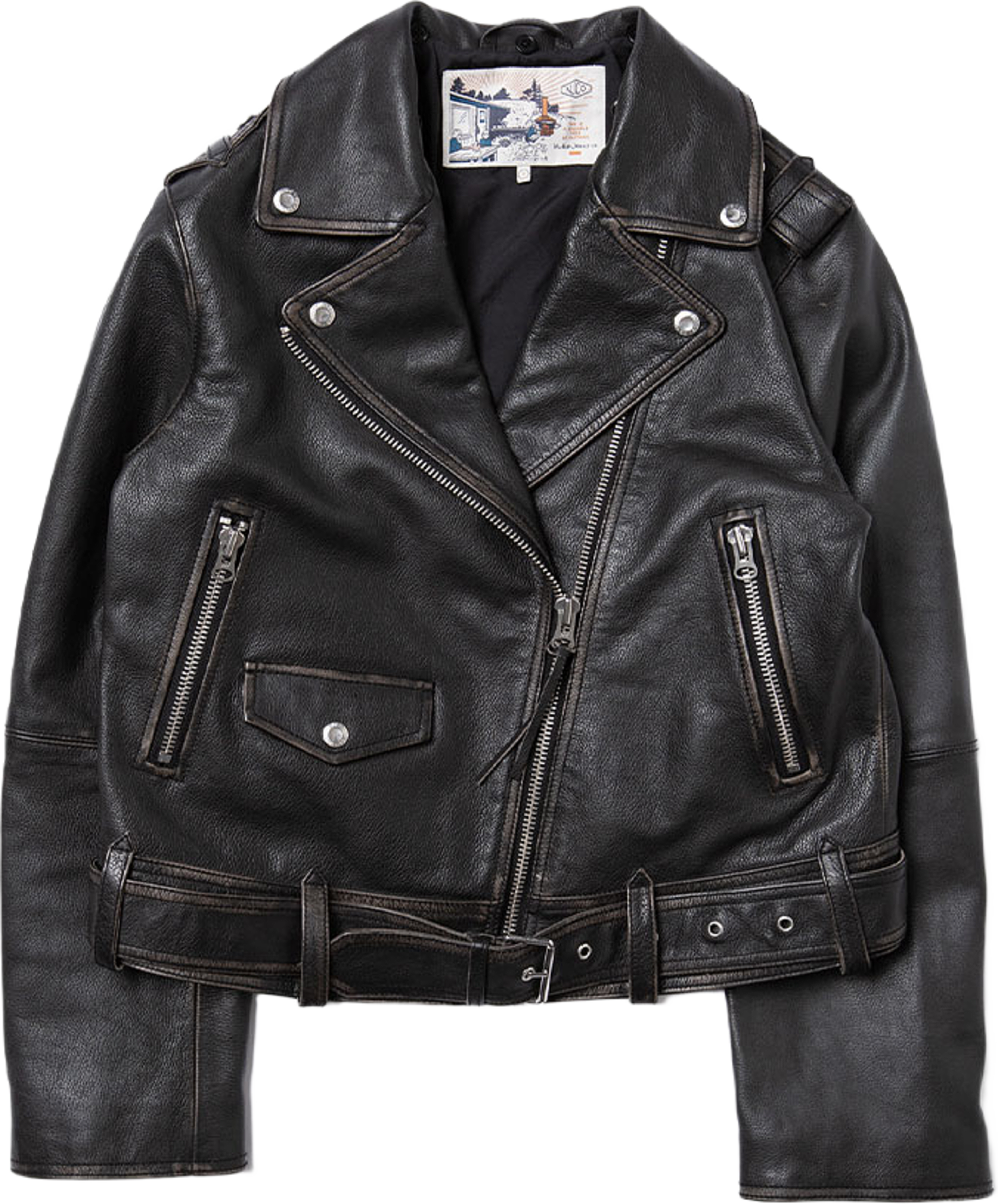 Greta Biker Leather Jacket