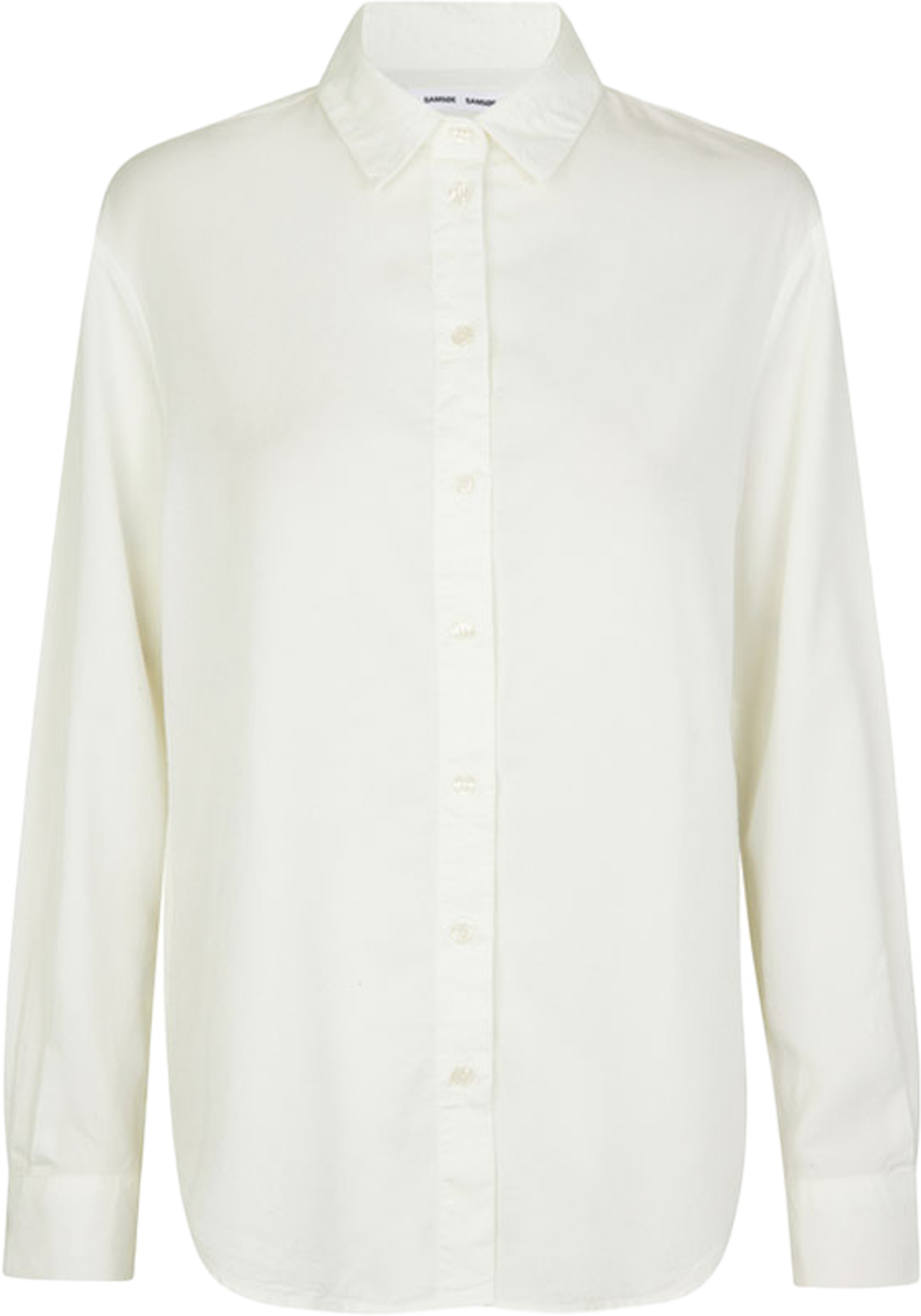 Madisoni shirt 14982, från SAMSOE SAMSOE, i färgen Marshmallow. Klicka för att öppna bilden i stort format