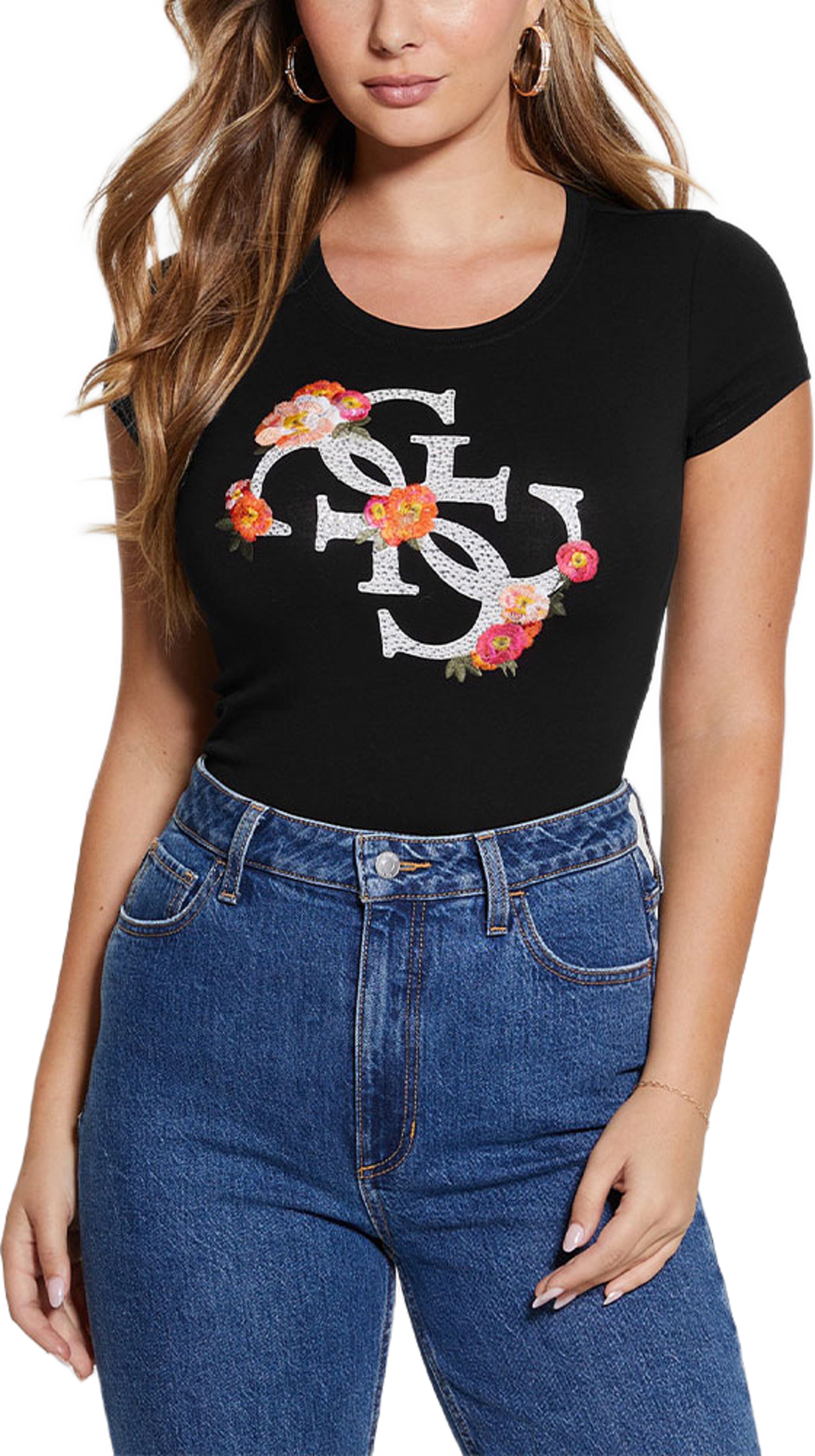 Ss Flower Quattro Logo R3 T-shirt