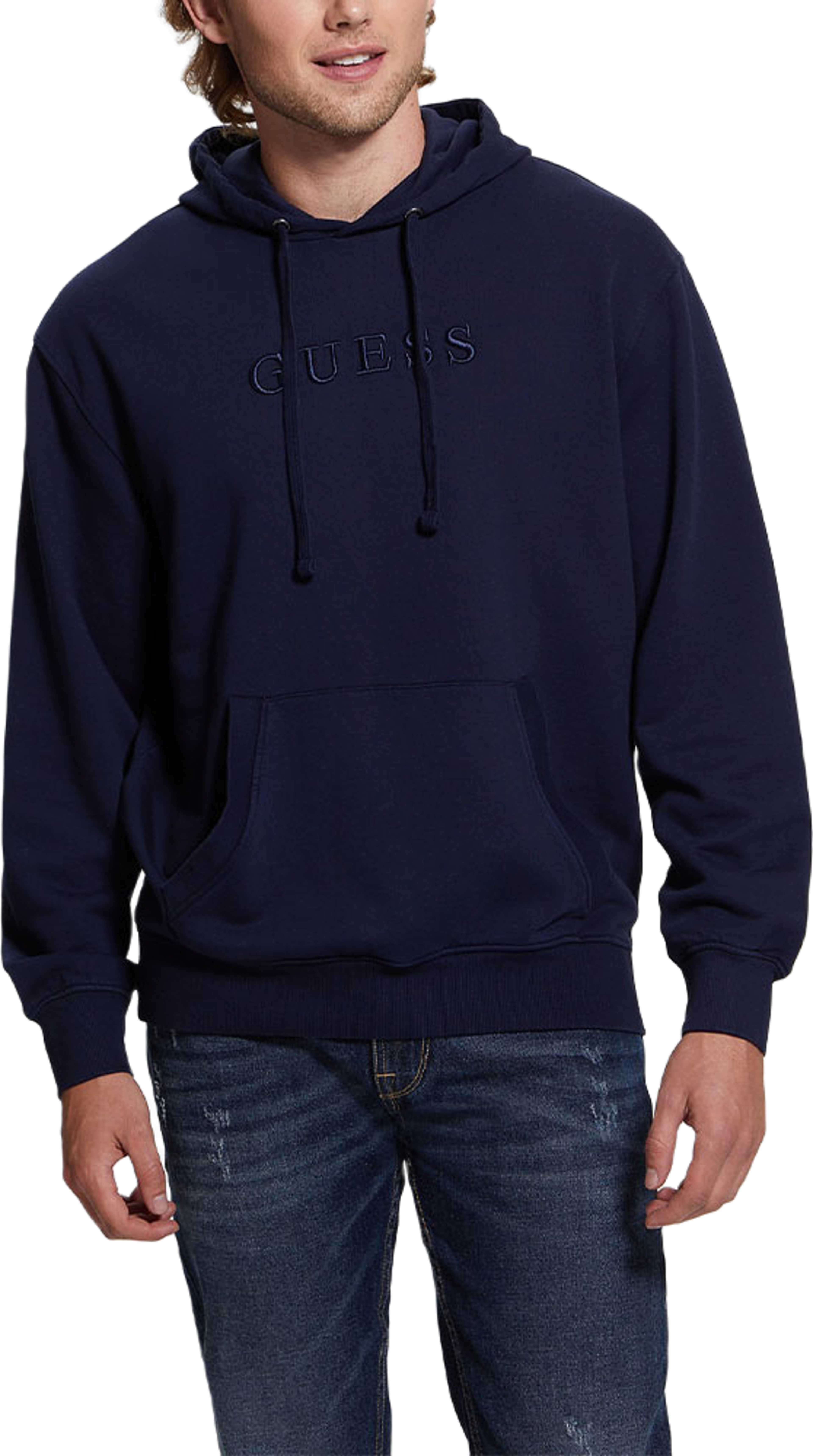 Finch Terry Guess Washed Hoody Sweatshirt