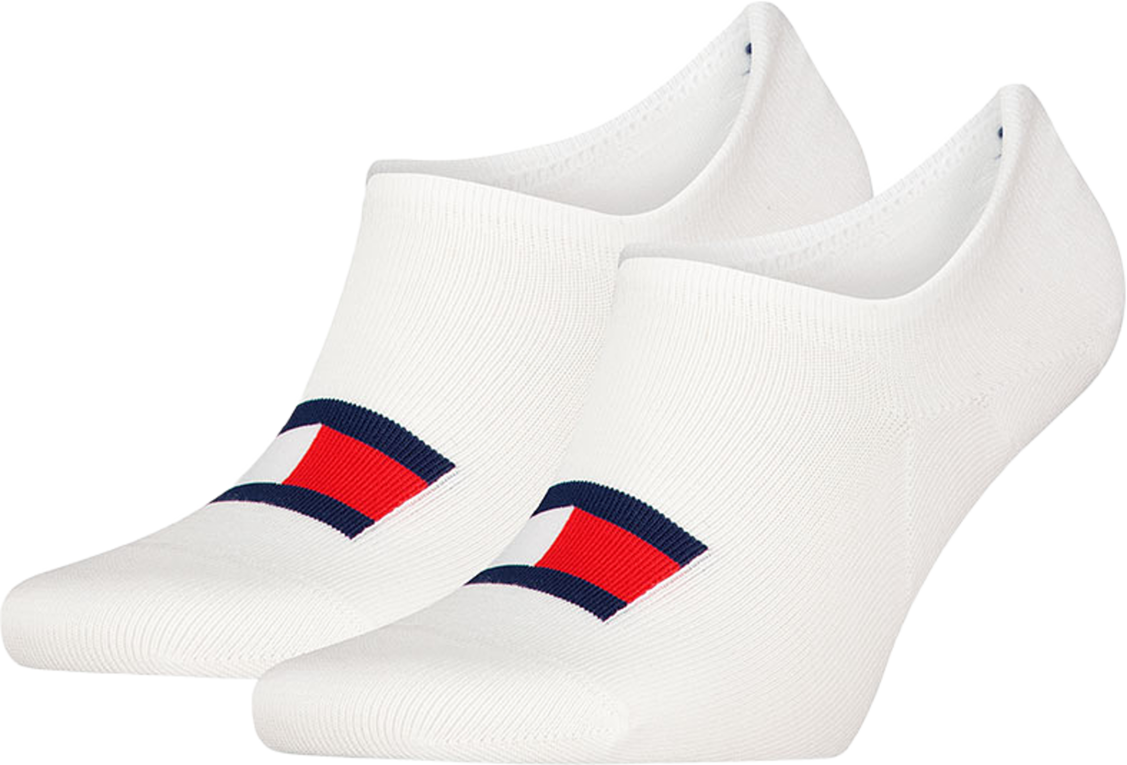 Tommy Hilfiger Unisex Invisible footie socks 2 pack