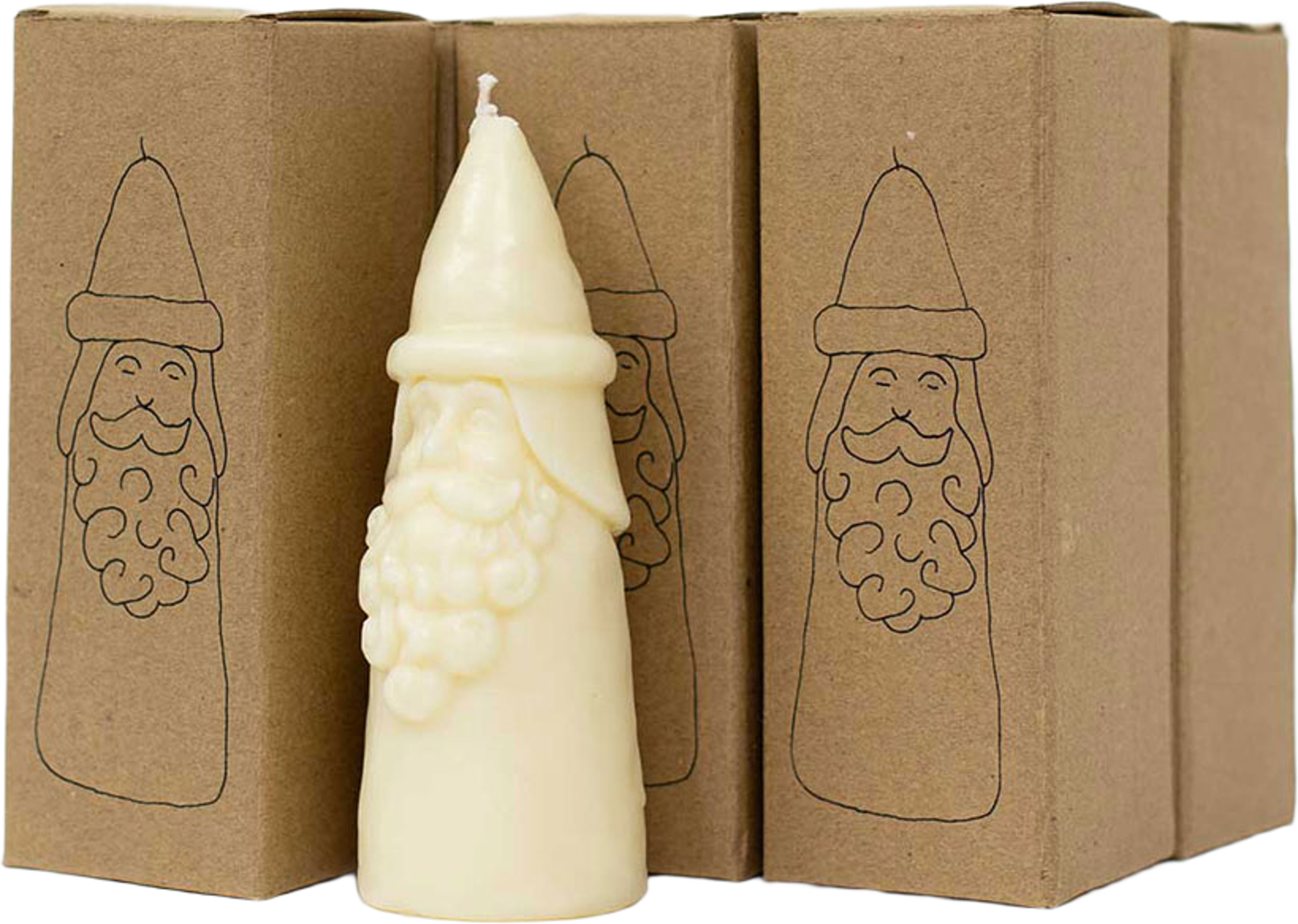 SANTA Ljus, från A World of Craft, i färgen Vit. Klicka för att öppna bilden i stort format