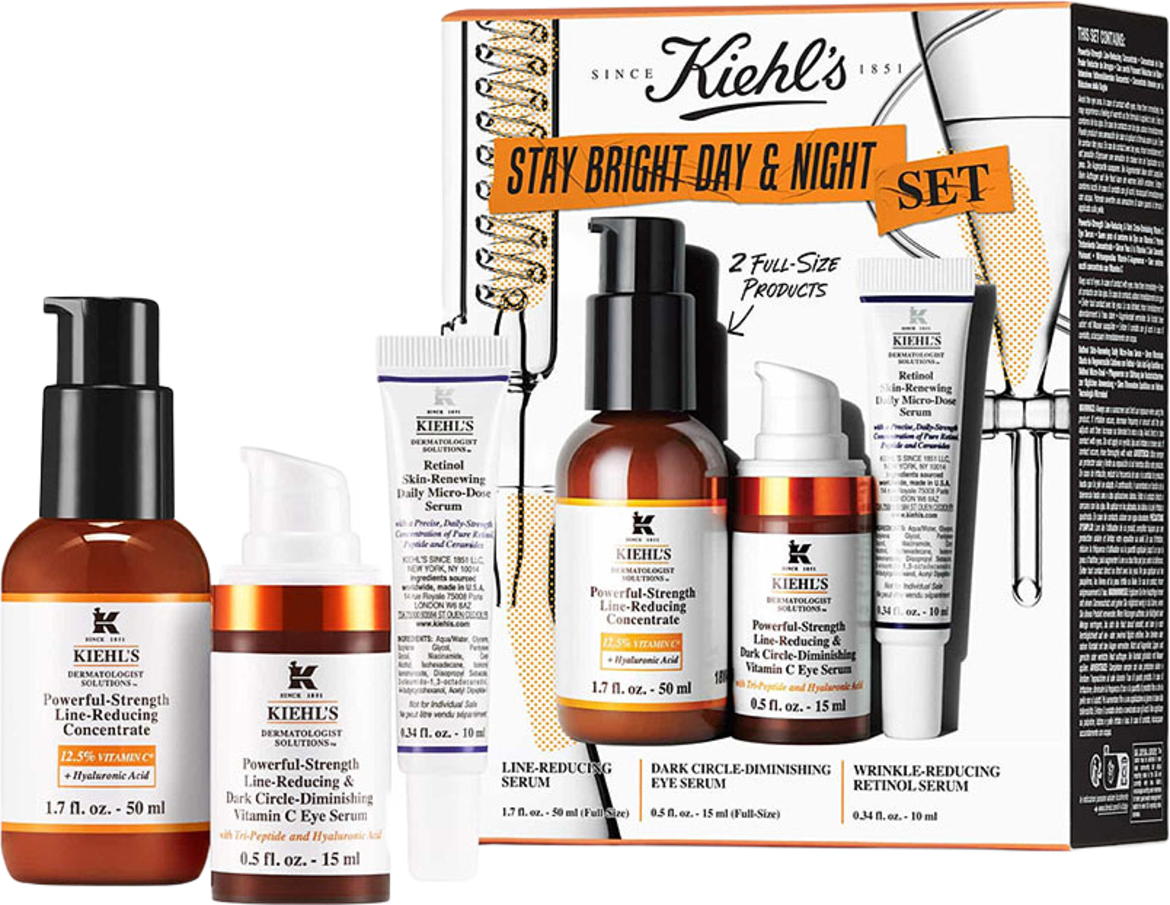 Stay Bright Day and Night Set, från Kiehls. Klicka för att öppna bilden i stort format