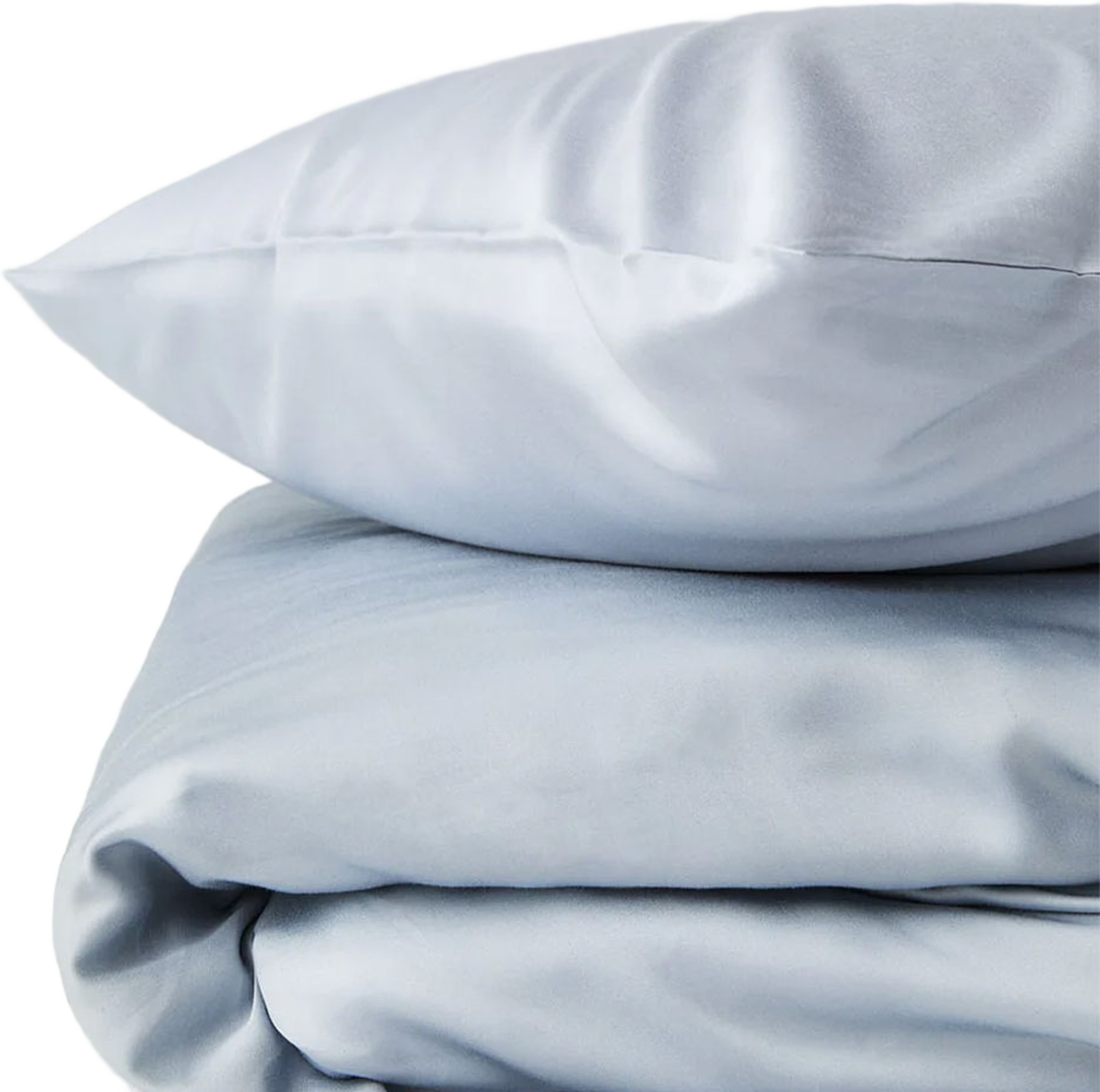 Bambu lyocell Bäddset dubbel 220x220, från Movesgood, i färgen Light Blue. Klicka för att öppna bilden i stort format