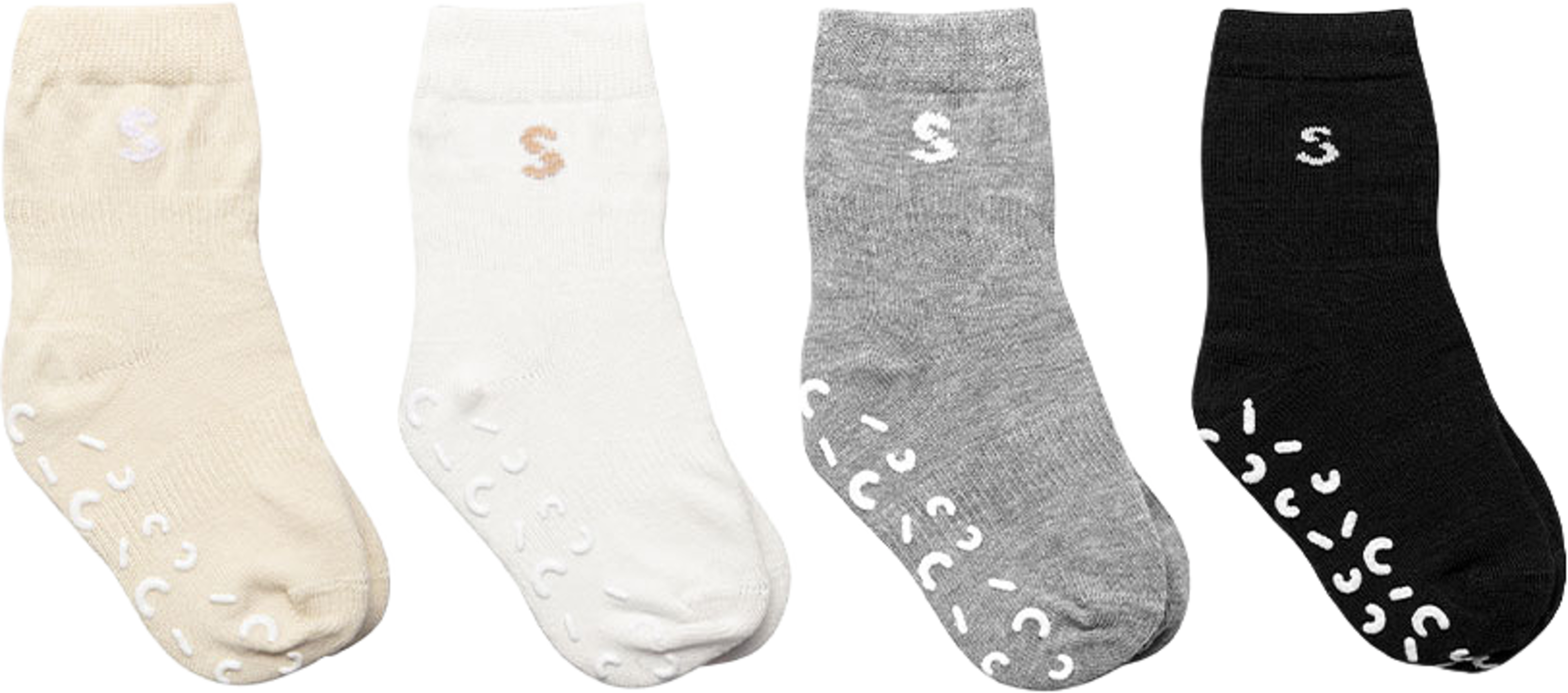 Strumpor i bomull 4-pack