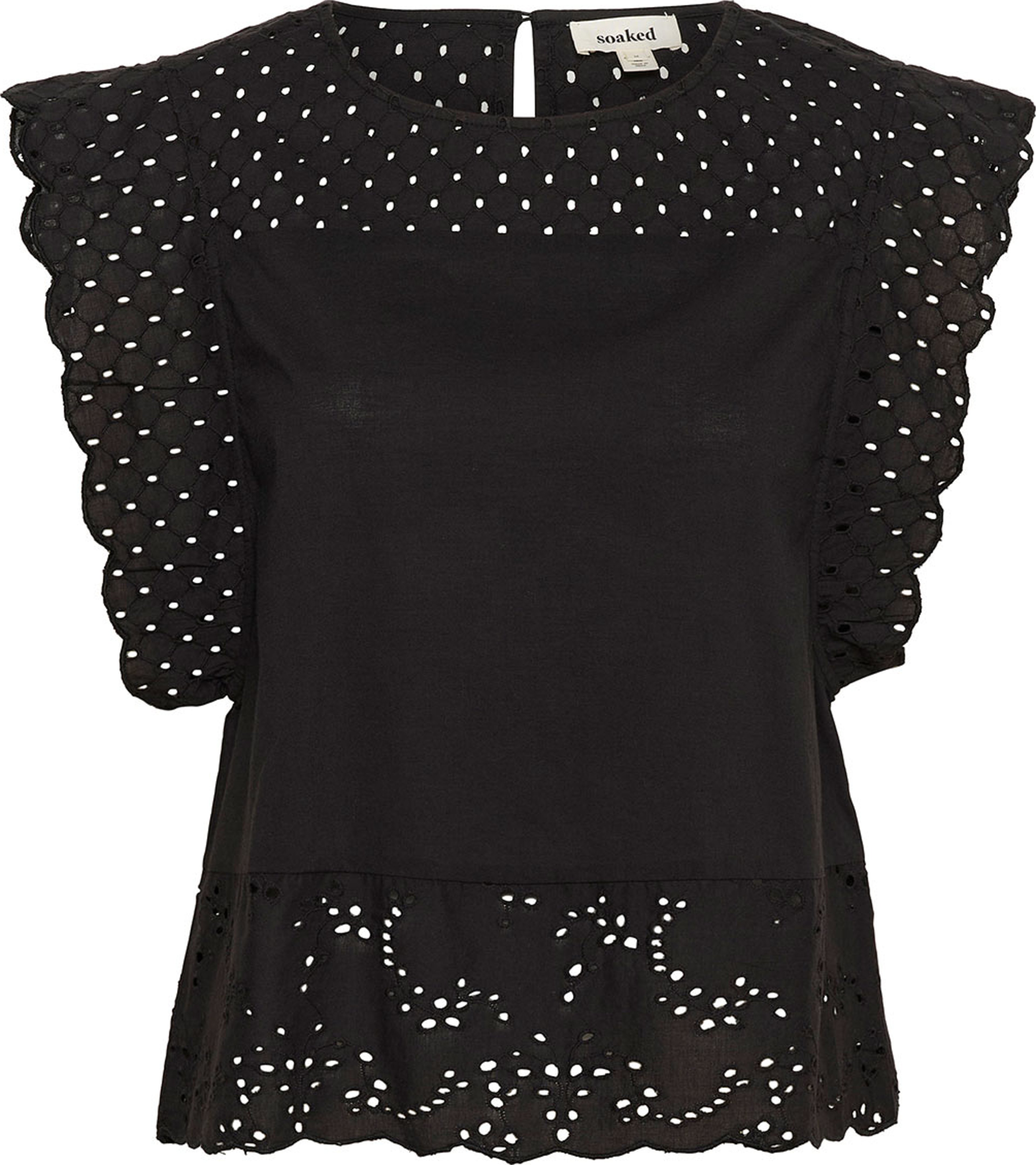 SLCanja Blouse, från Soaked In Luxury, i färgen Black. Klicka för att öppna bilden i stort format