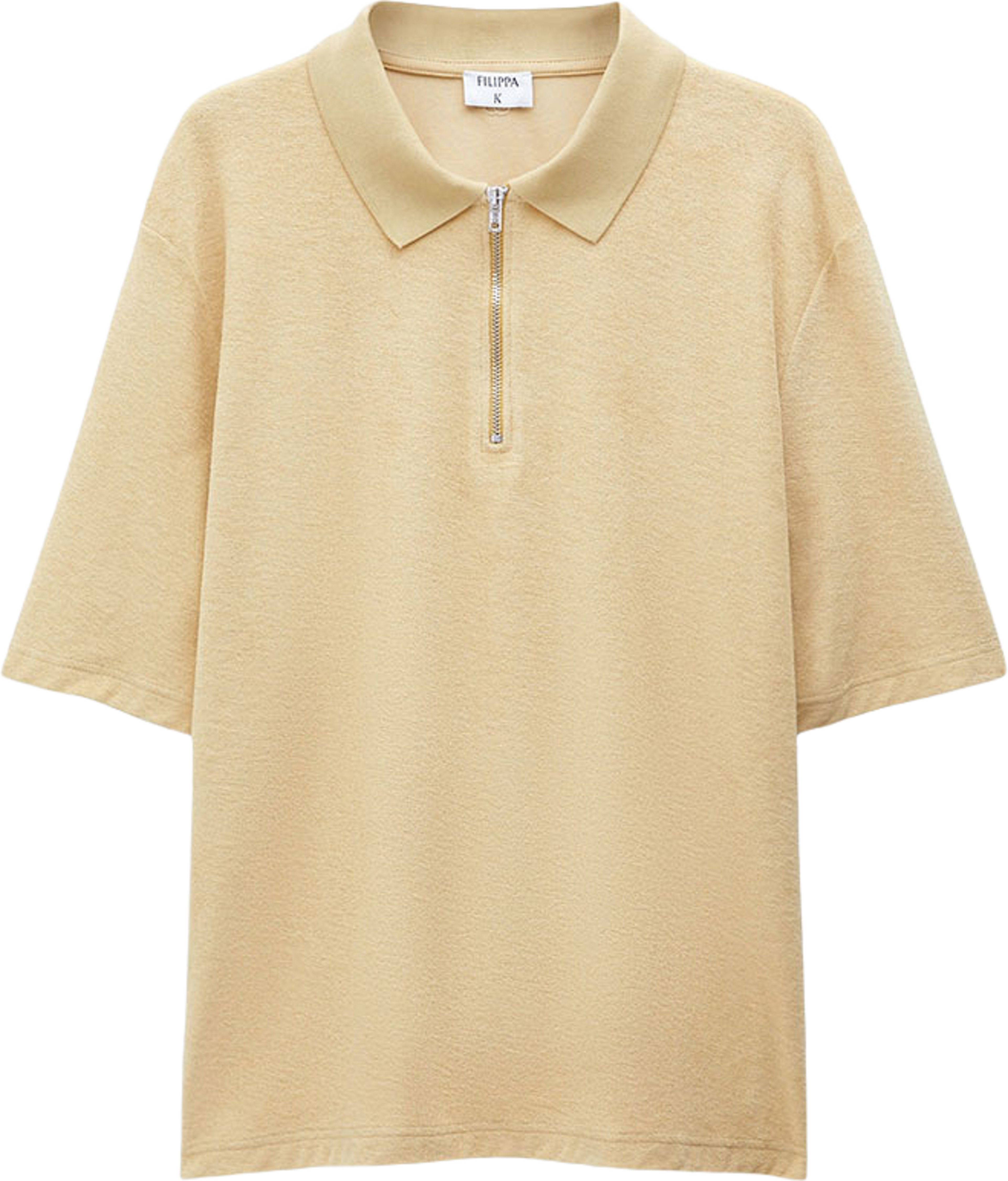 Boxy Terry Polo, från Filippa K, i färgen Dark Yello. Klicka för att öppna bilden i stort format