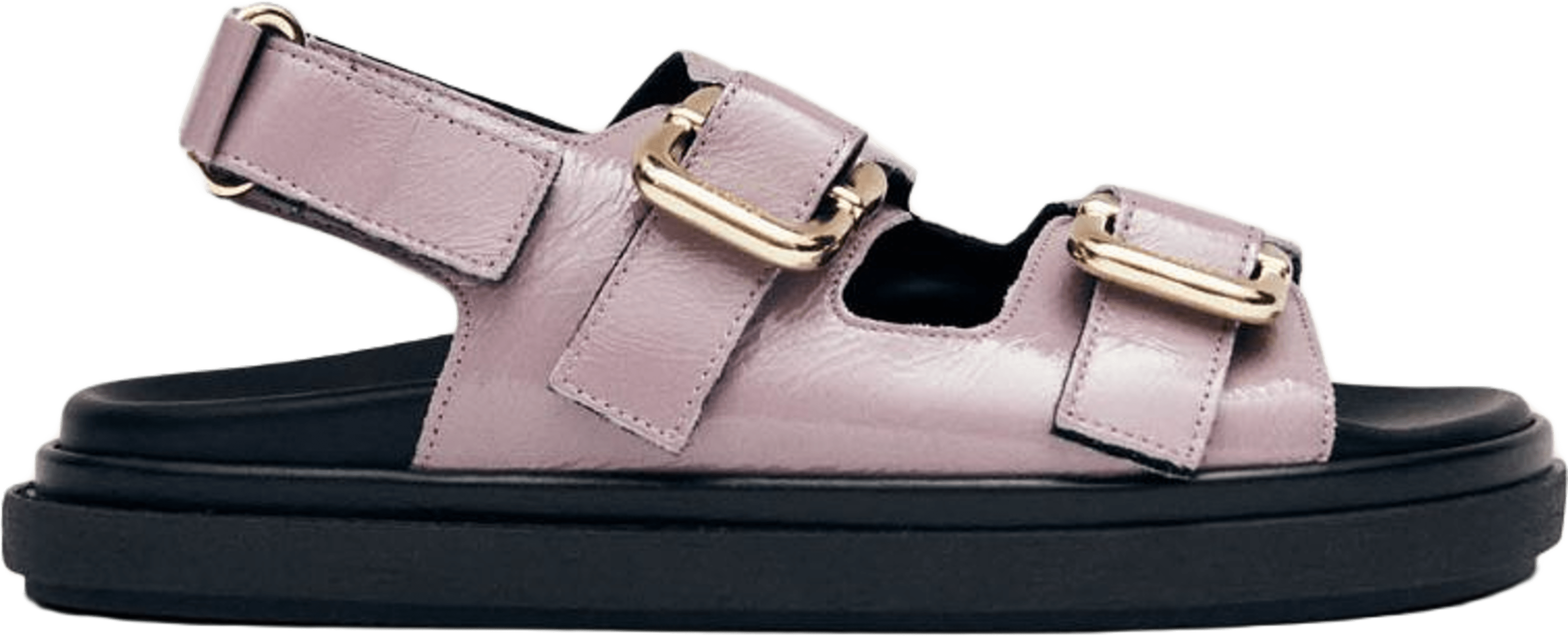 Harper Onix Malva Leather Sandals