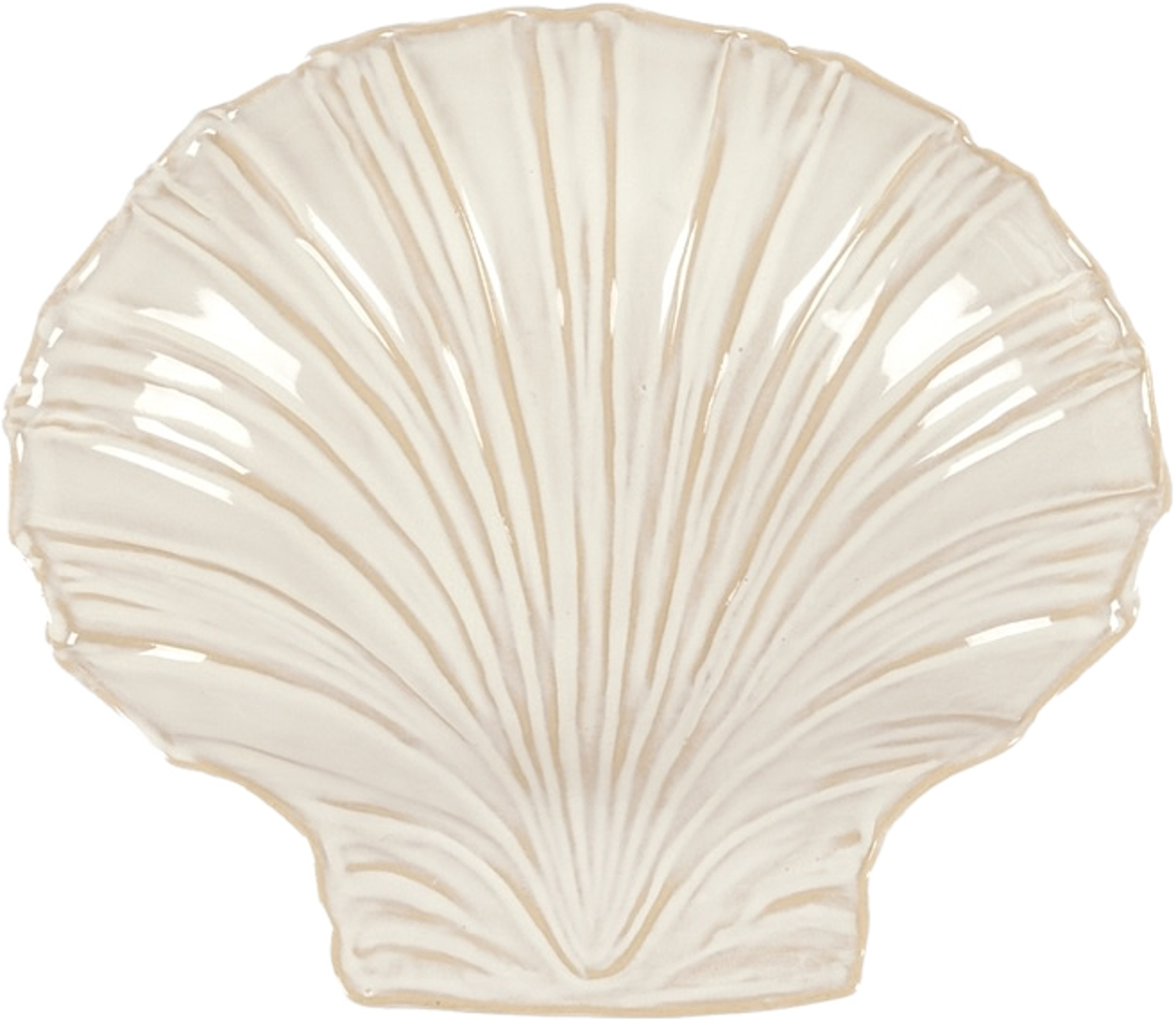 Shell Skål Mini - 12x13 Cm, från Pick A Poppy, i färgen offwhite. Klicka för att öppna bilden i stort format