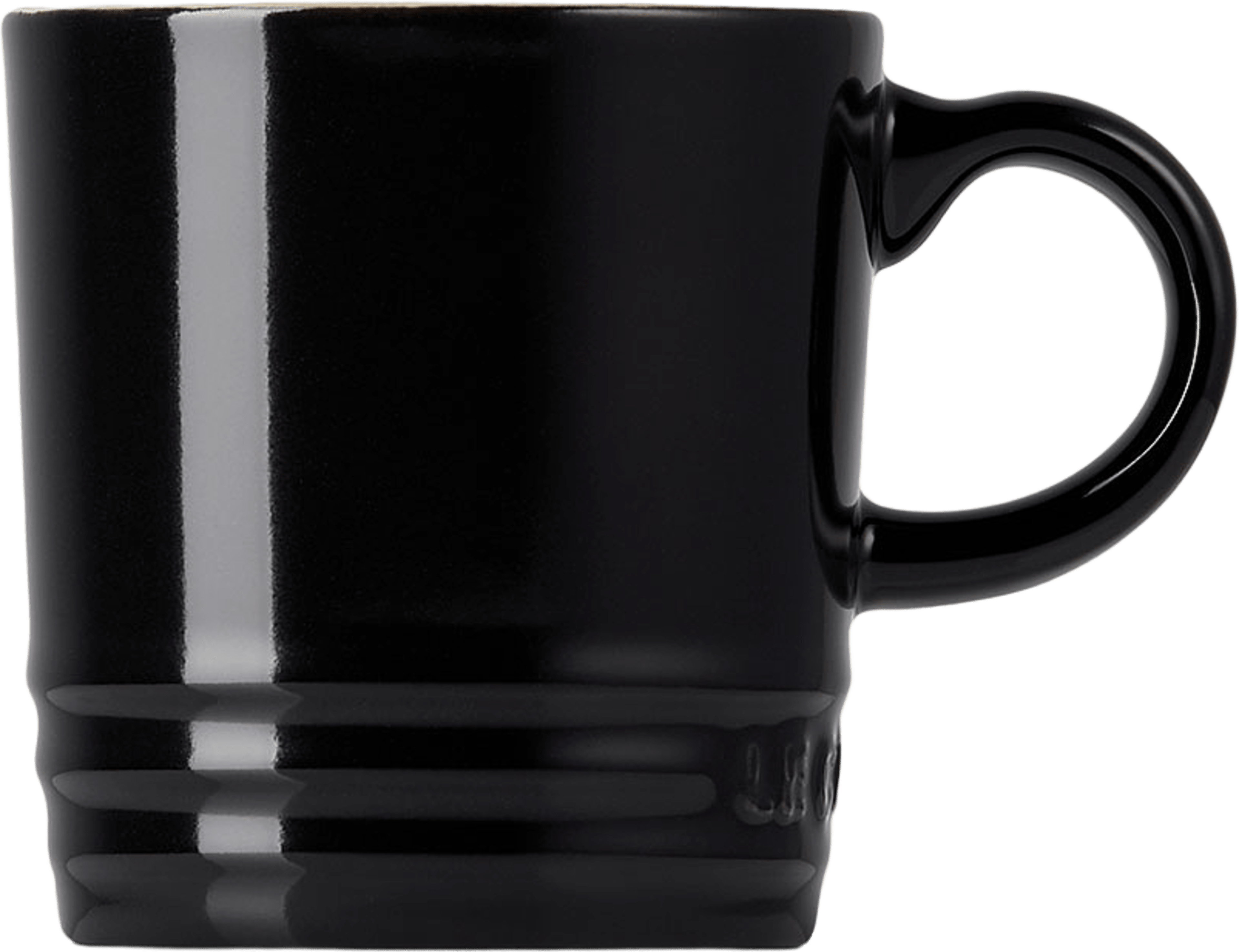 Espressokopp 100 ml Stengods Black