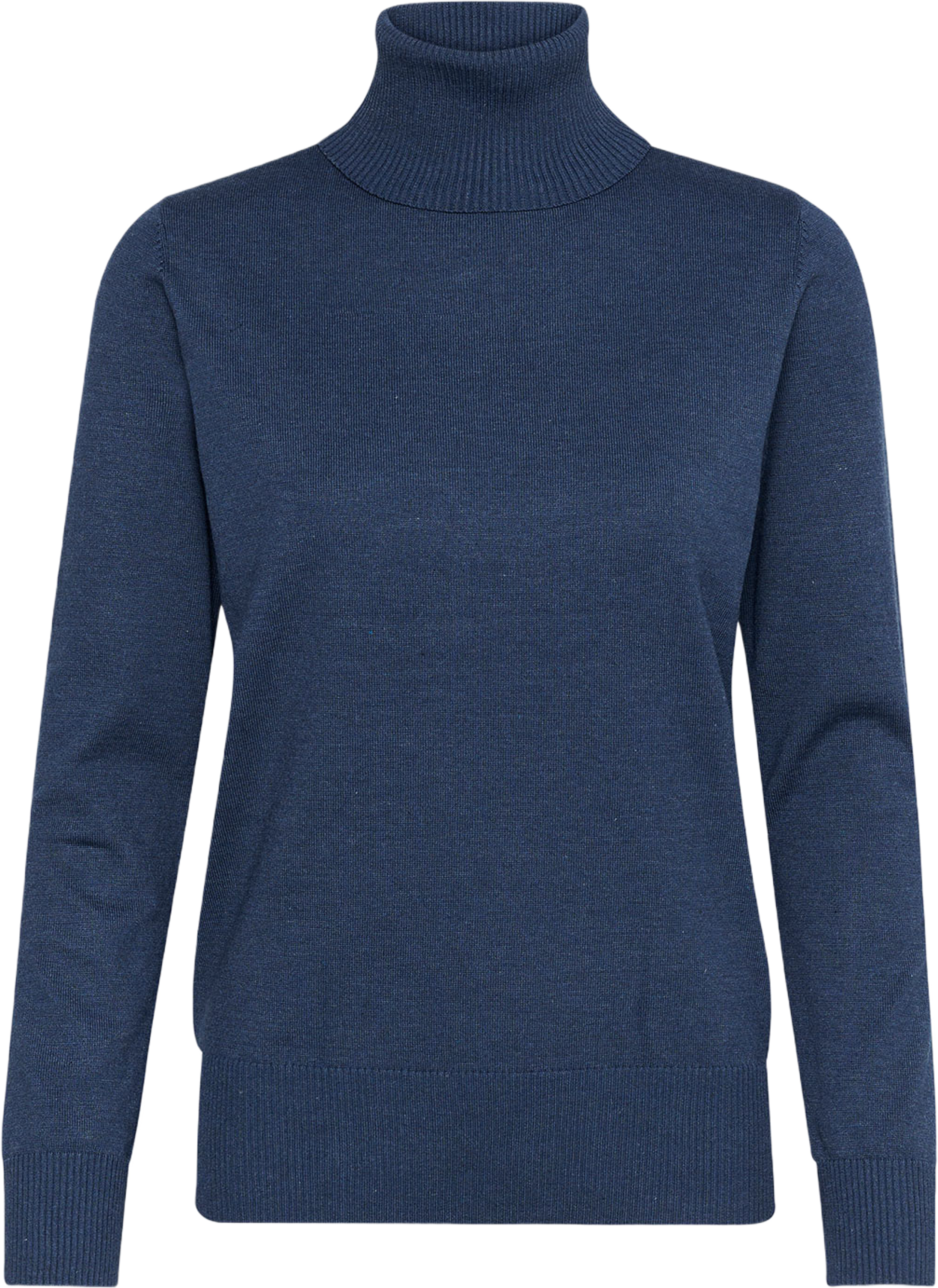 Roller Neck Sweater, från Saint Tropez, i färgen Titan Melange. Klicka för att öppna bilden i stort format