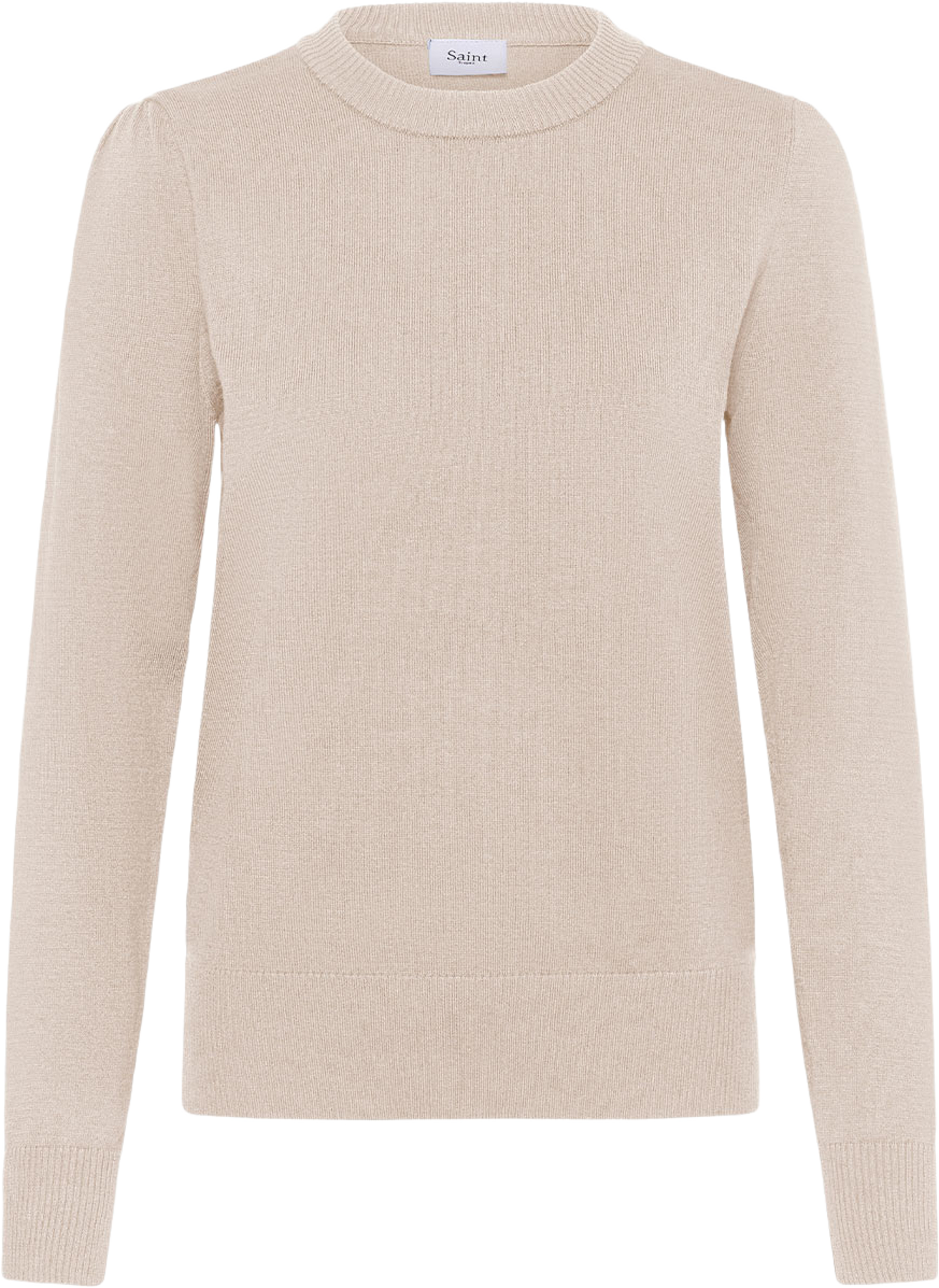 Mila Sweater, från Saint Tropez, i färgen Gray Morn Melange. Klicka för att öppna bilden i stort format