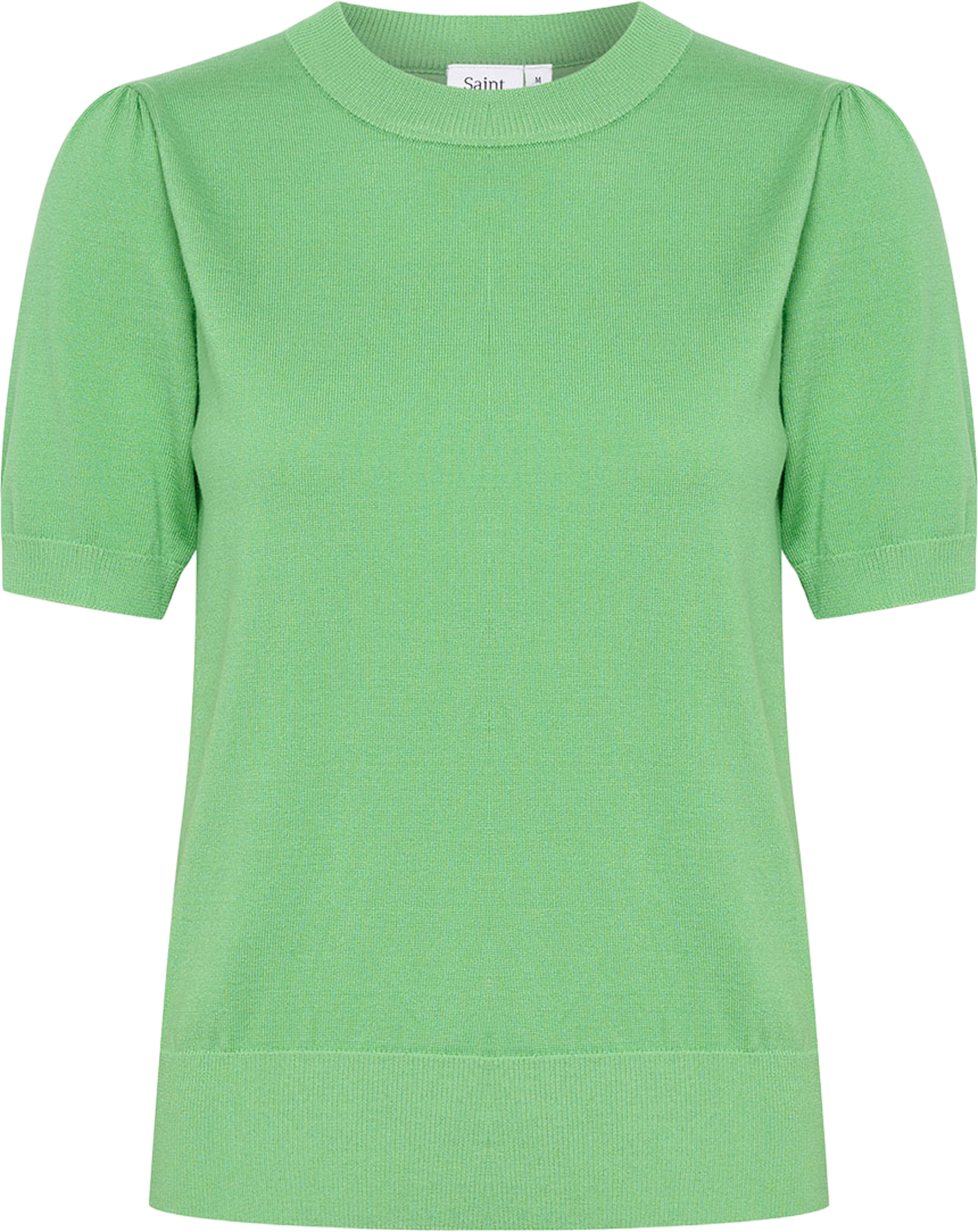MilaSZ SS Pullover, från Saint Tropez, i färgen Zephyr Green.