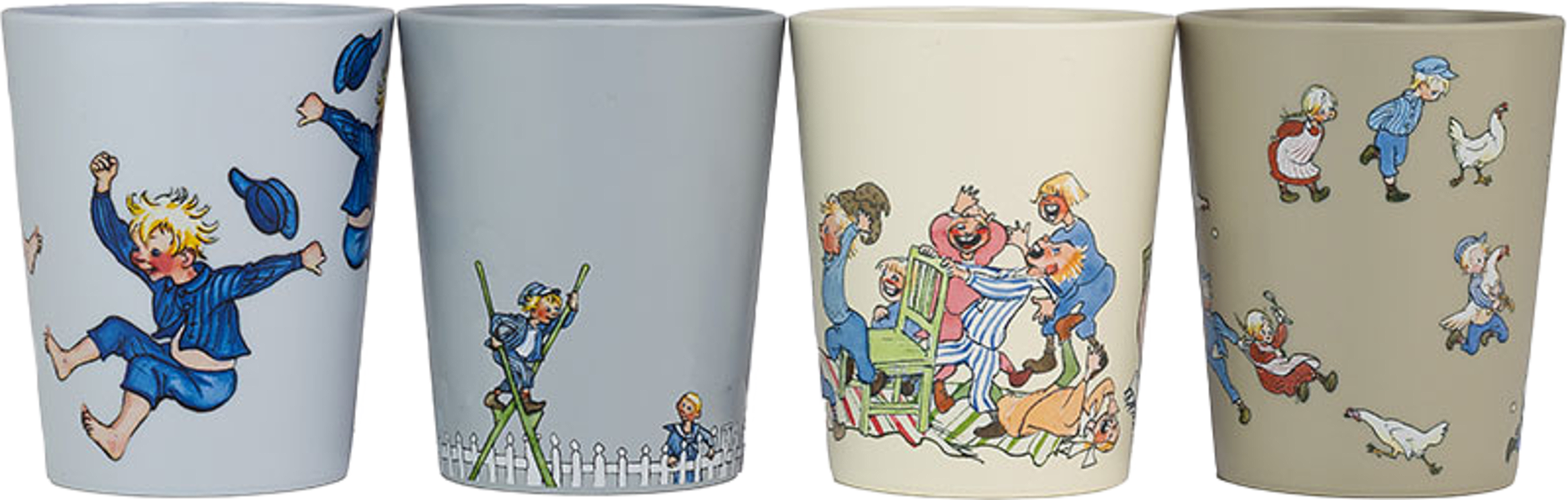 Emil i Lönneberga, Samlarkoppar, 4-pack