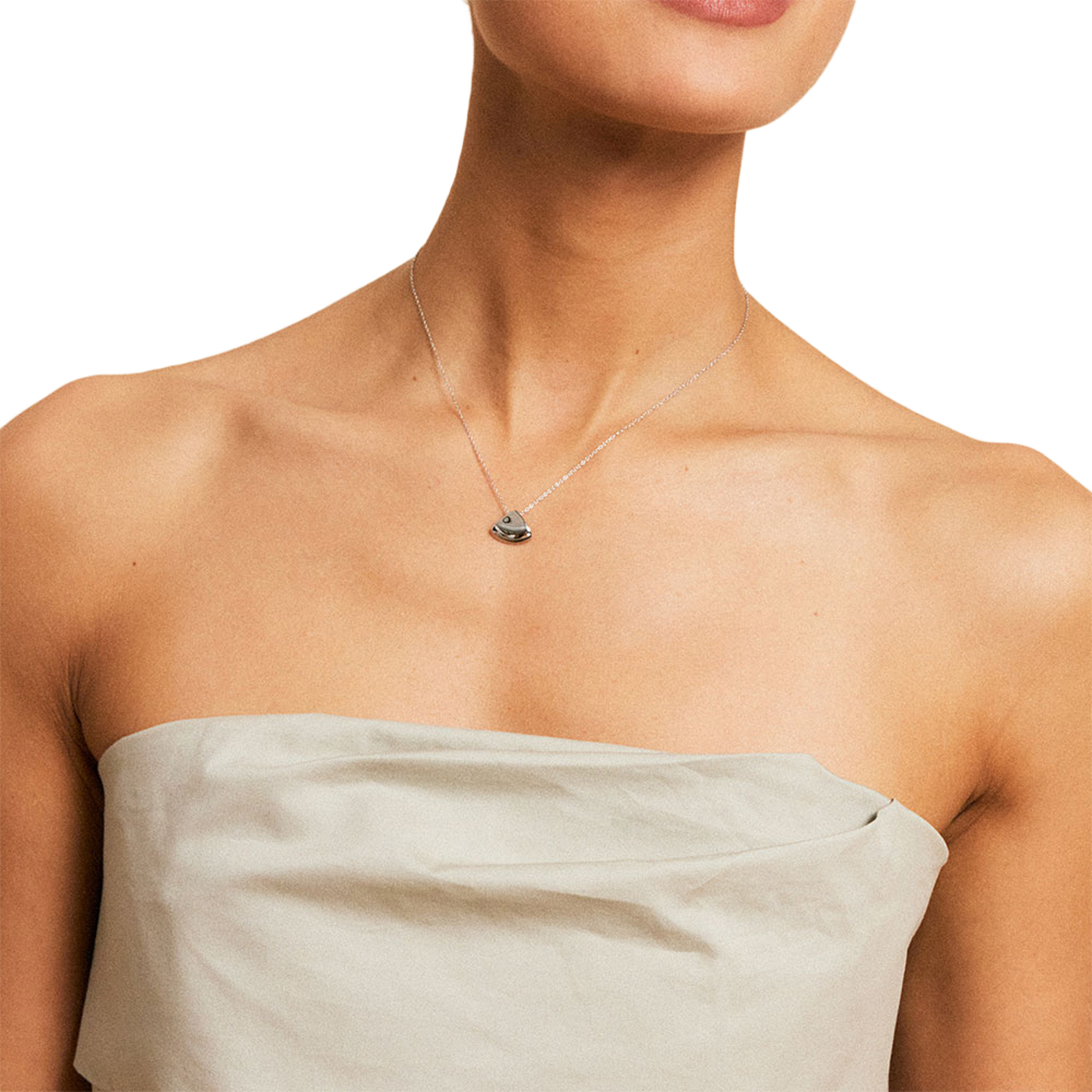 Melrose Necklace S Steel