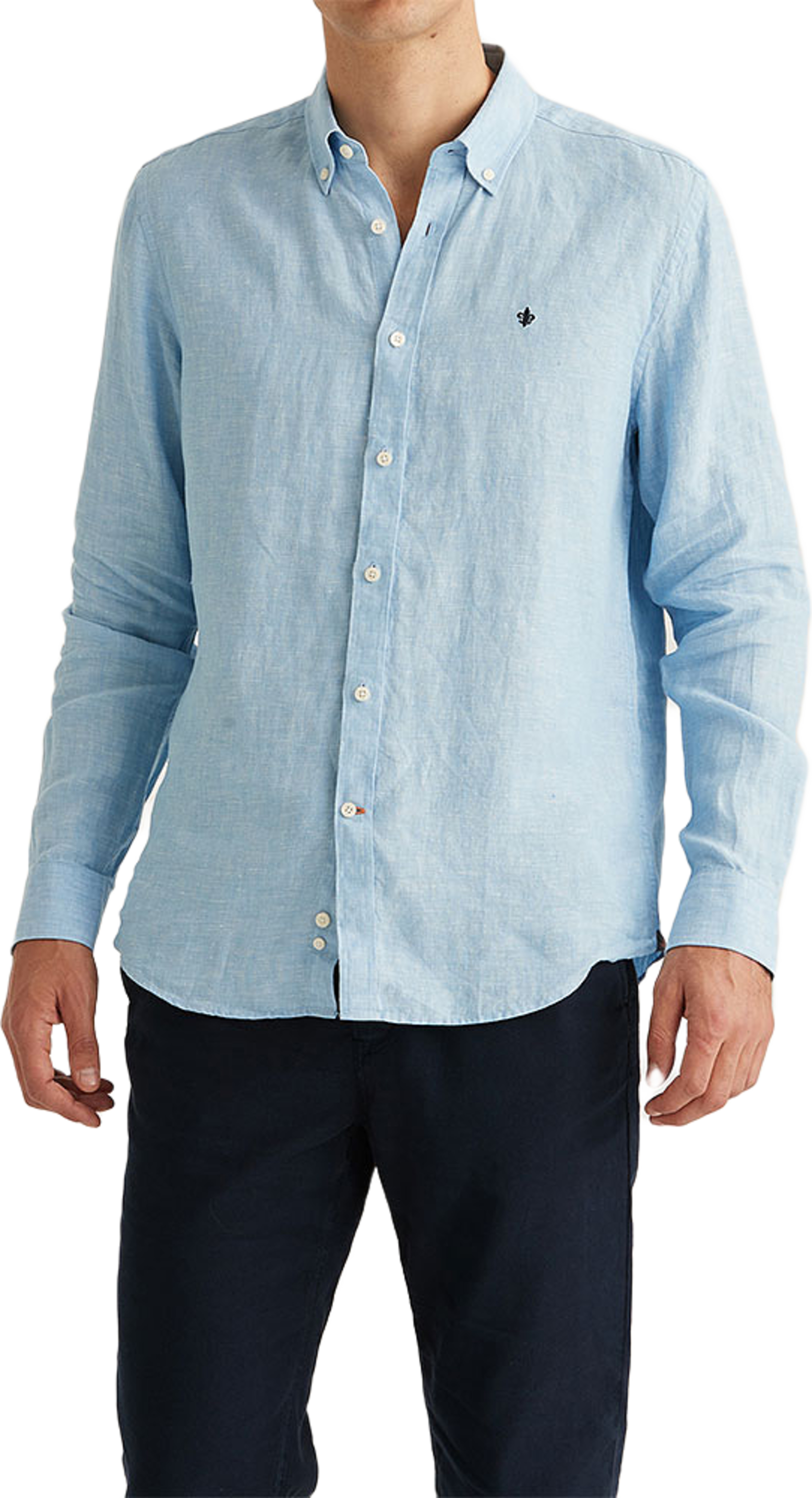 Douglas Linen Shirt-Classic Fit