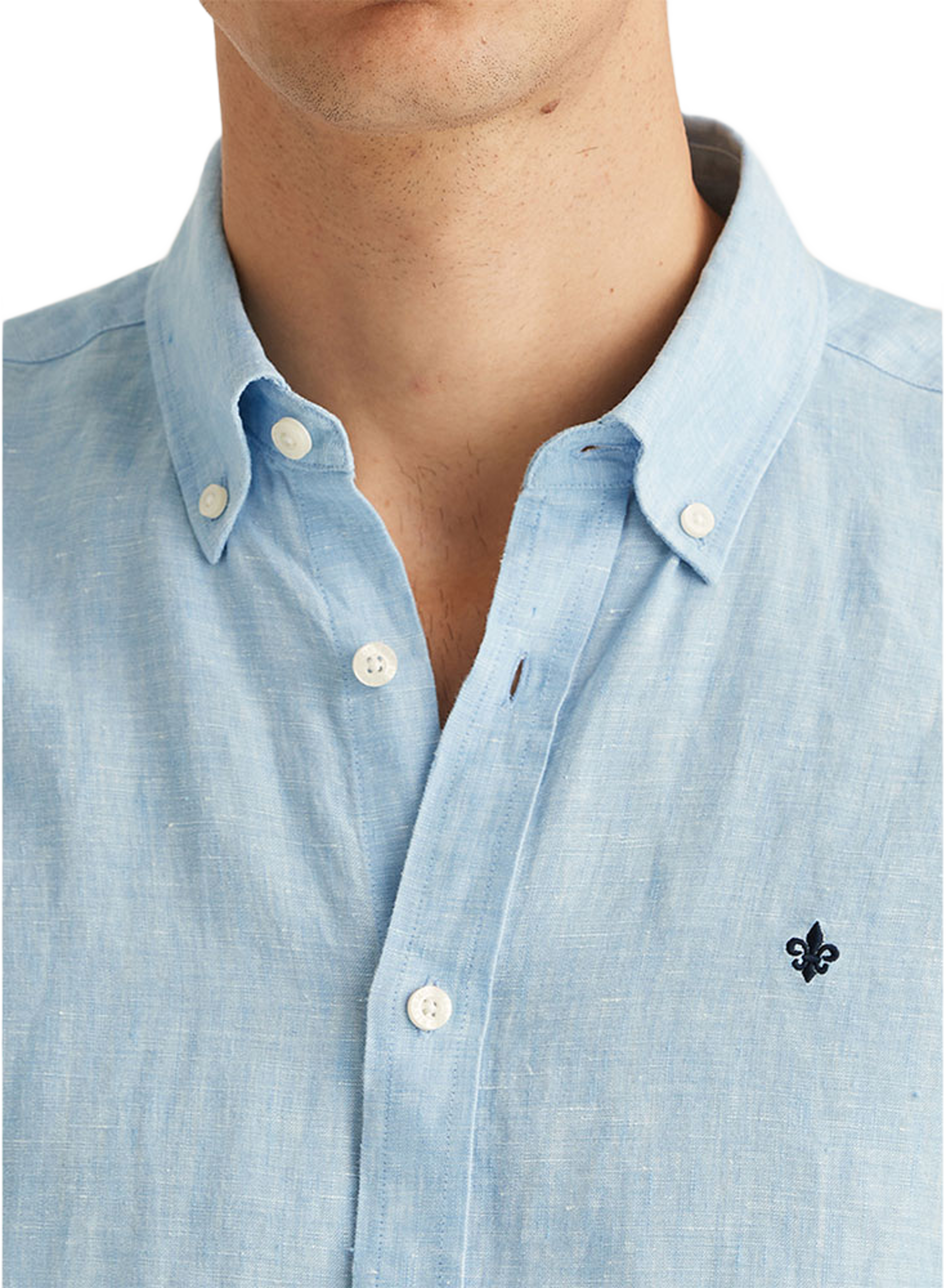 Douglas Linen Shirt-Classic Fit